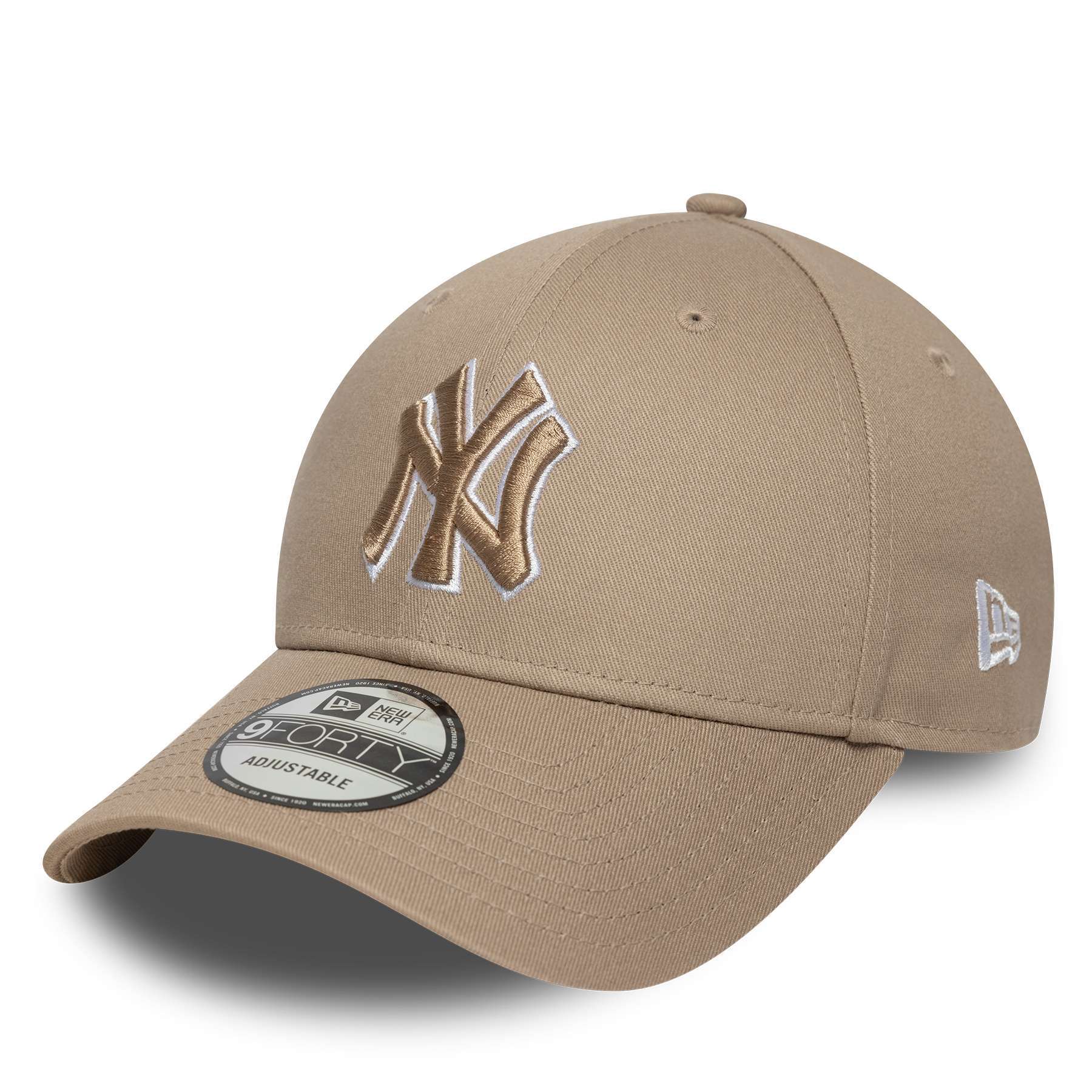 New Era New York Yankees Outline 9FORTY pet pastel brown 