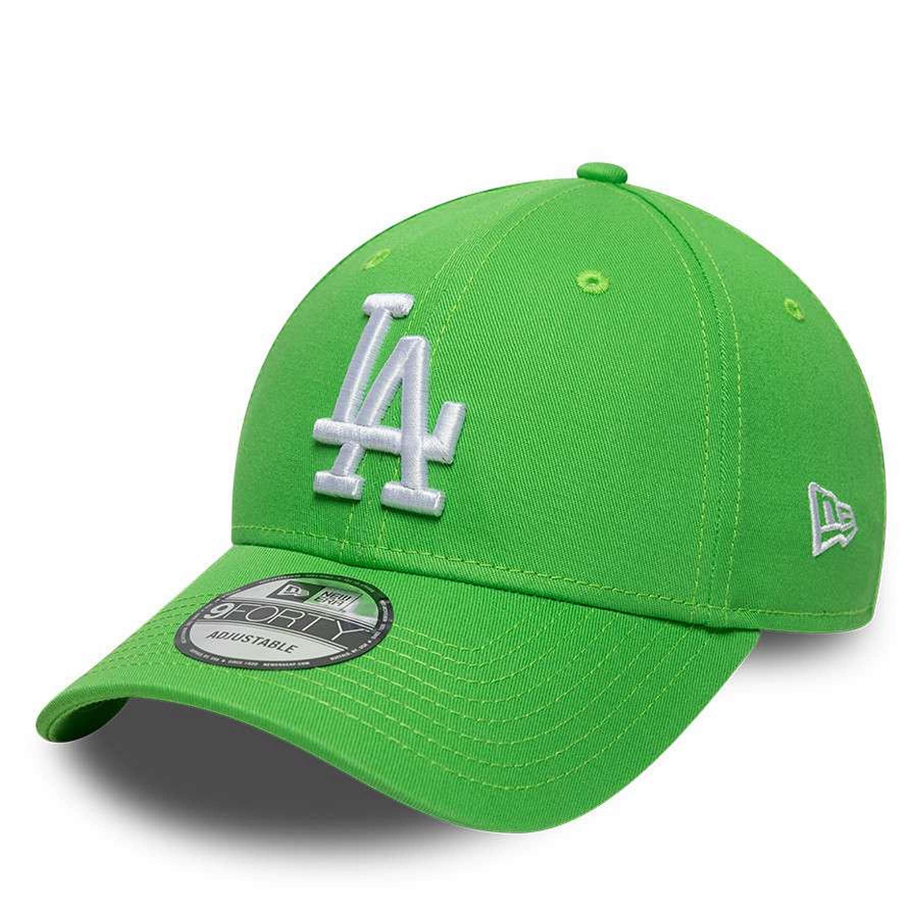 New Era LA Dodgers League Essential 9FORTY pet open green 