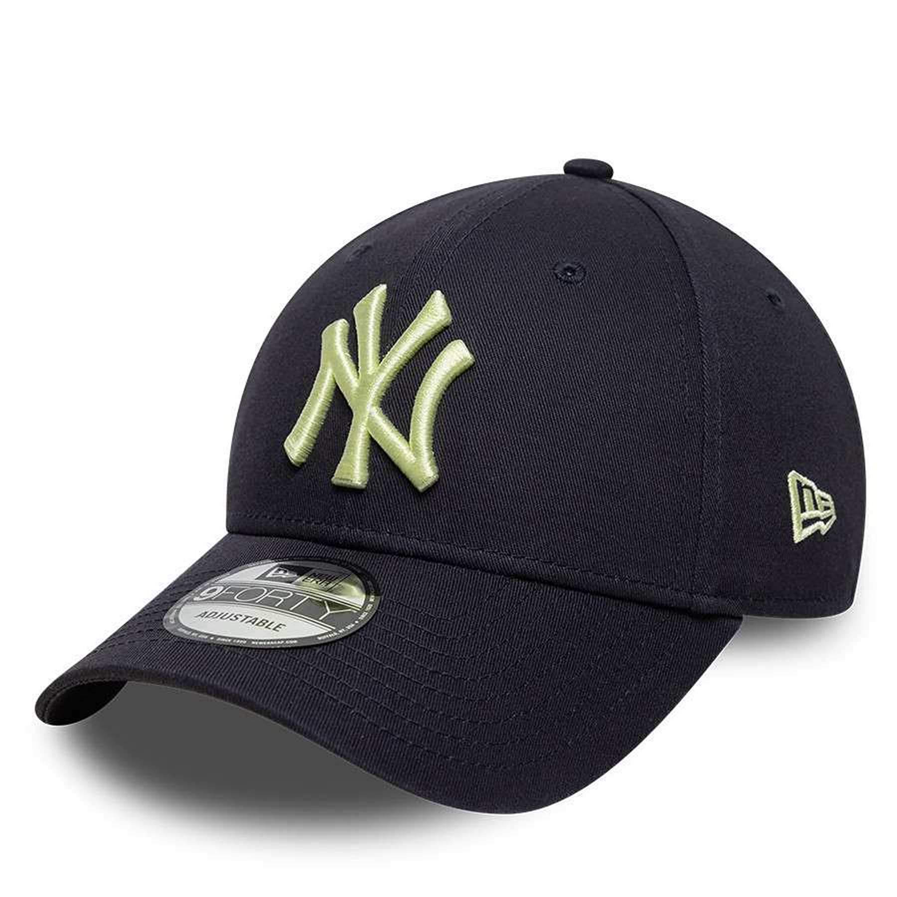 New Era New York Yankees League Essential 9FORTY pet navy 