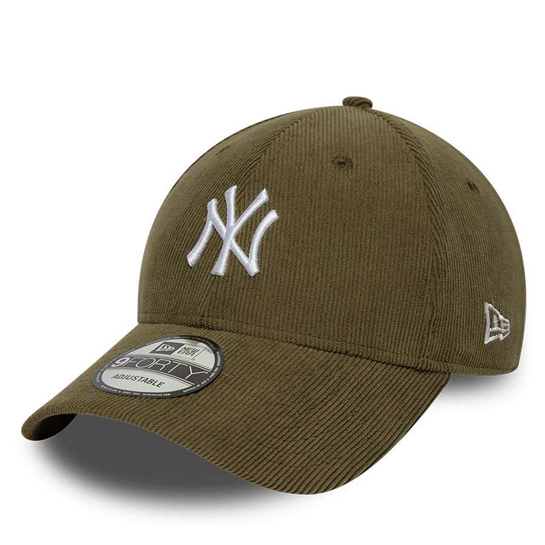New Era New York Yankees Soft Cord 9FORTY pet dark green 