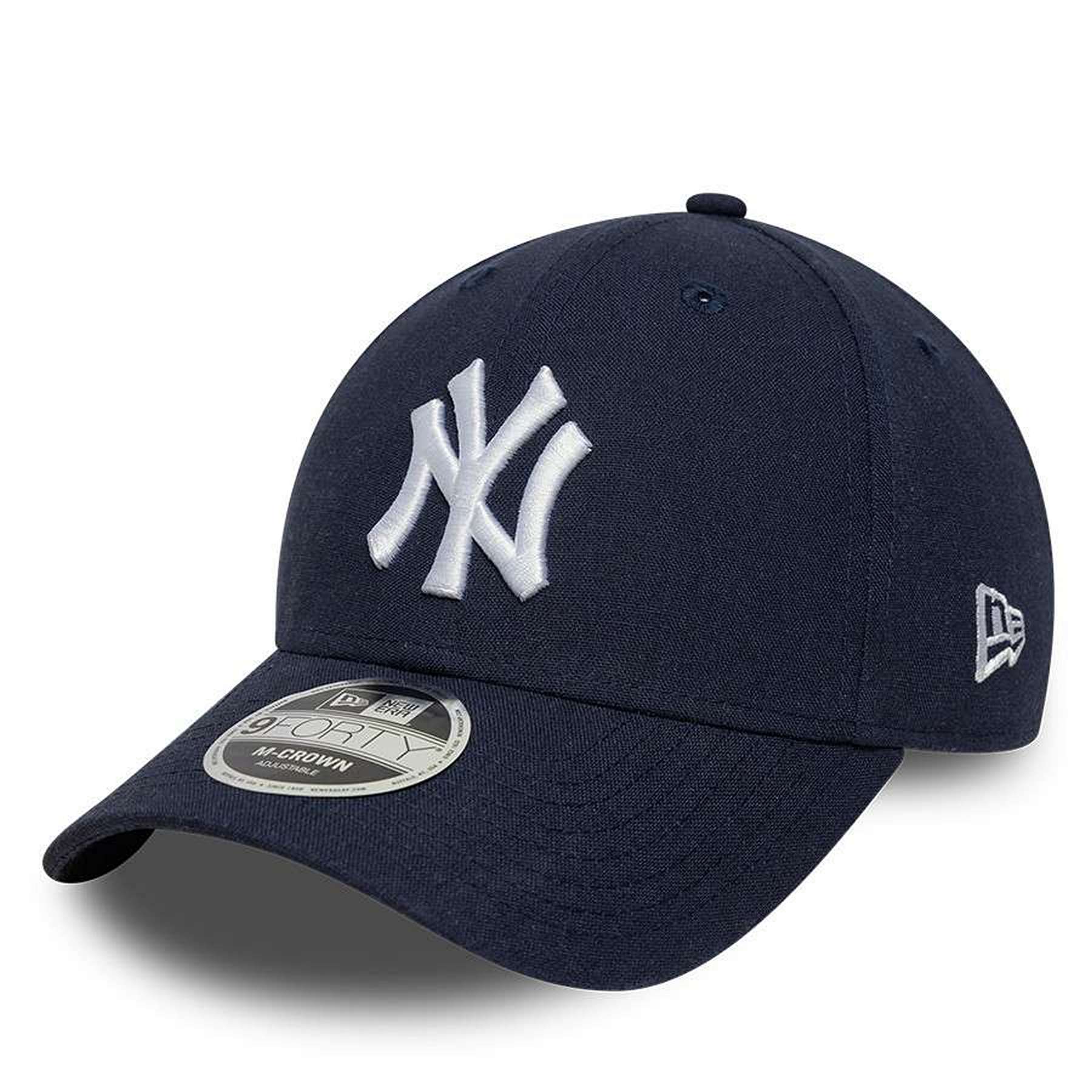New Era New York Yankees Linen 9FORTY M-Crown pet navy 