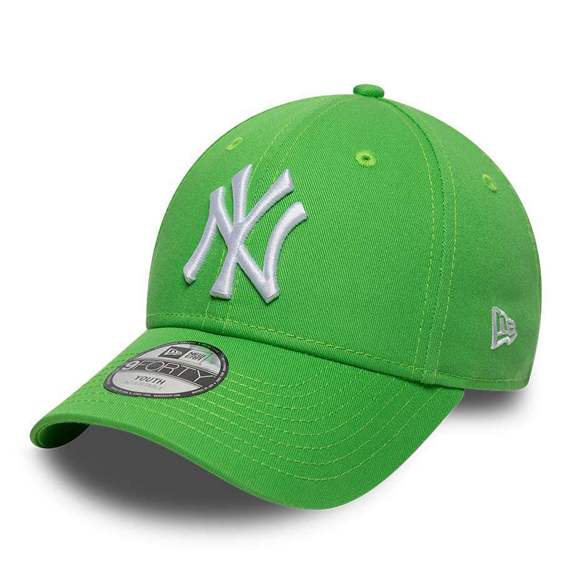 New Era New York Yankees League Essential 9FORTY pet junior open green