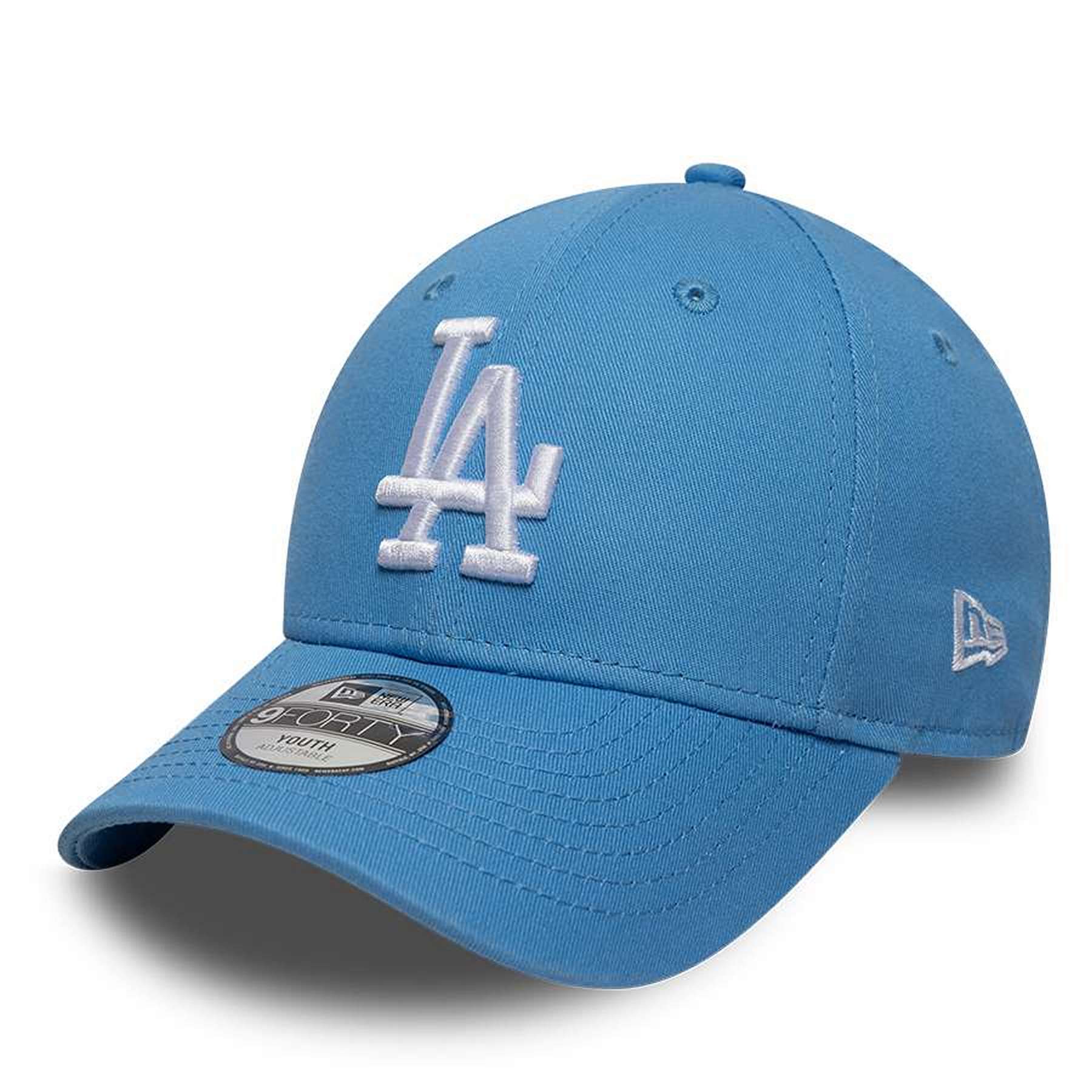 New Era LA Dodgers League Essential 9FORTY pet junior pastel blue