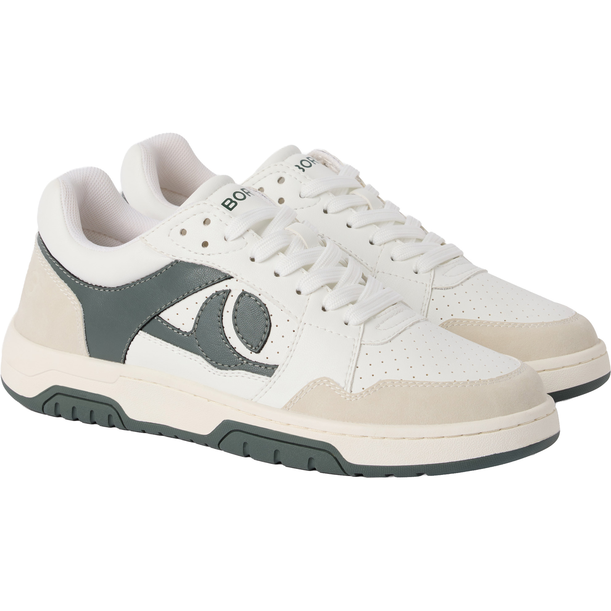 Björn Borg Ollie Waterbased schoenen heren white balsam green 