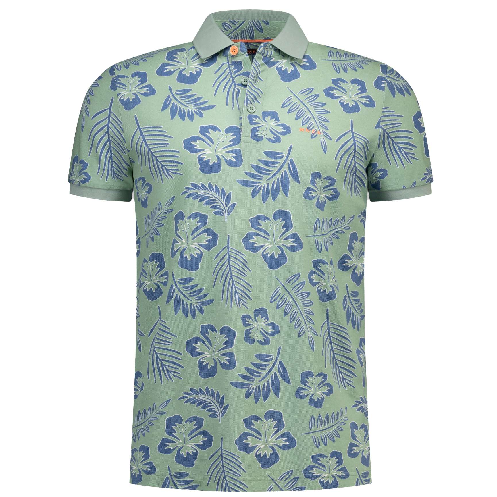 NZA New Zealand Auckland 26DN103 polo heren fresh army 