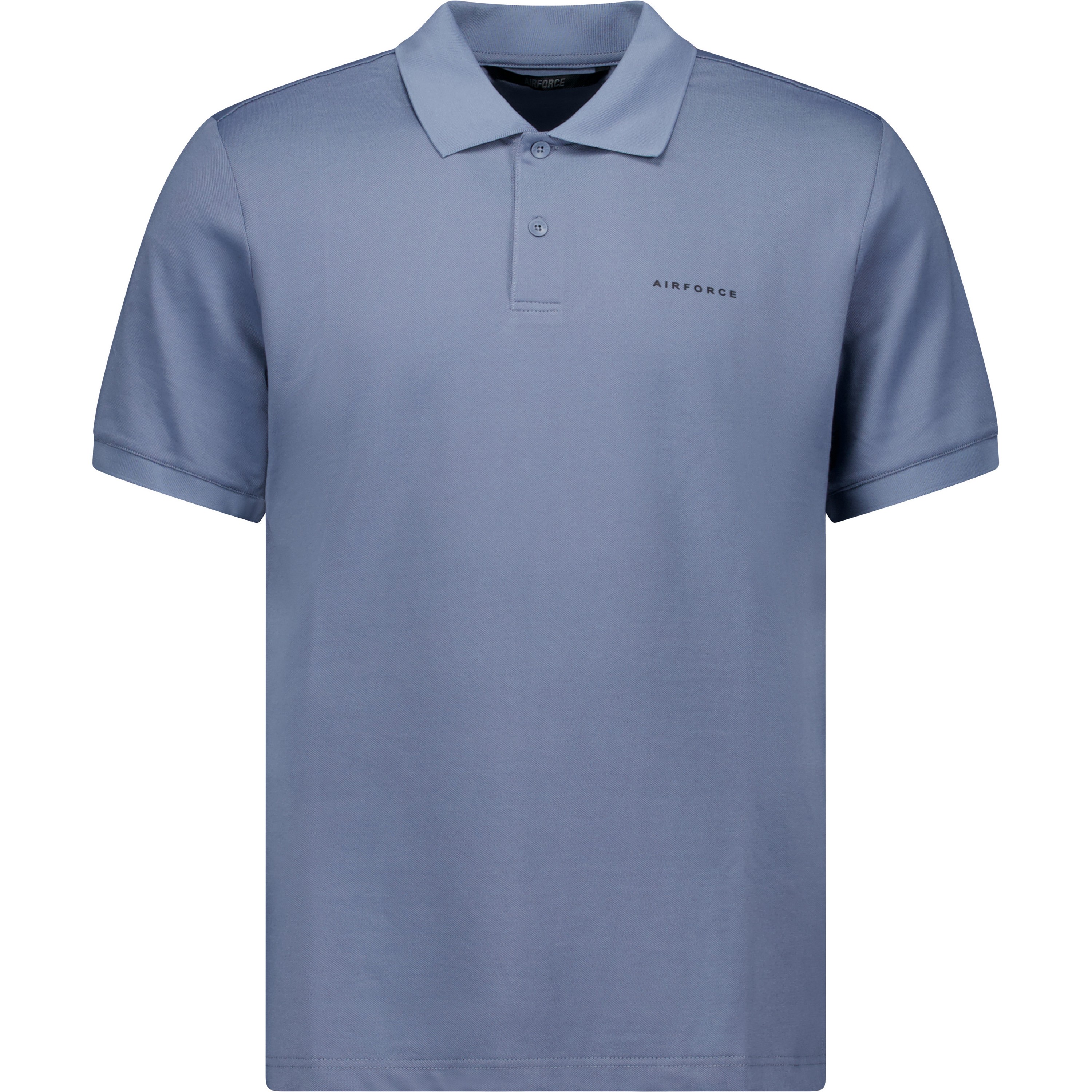 Airforce Basic polo heren flint stone true black 