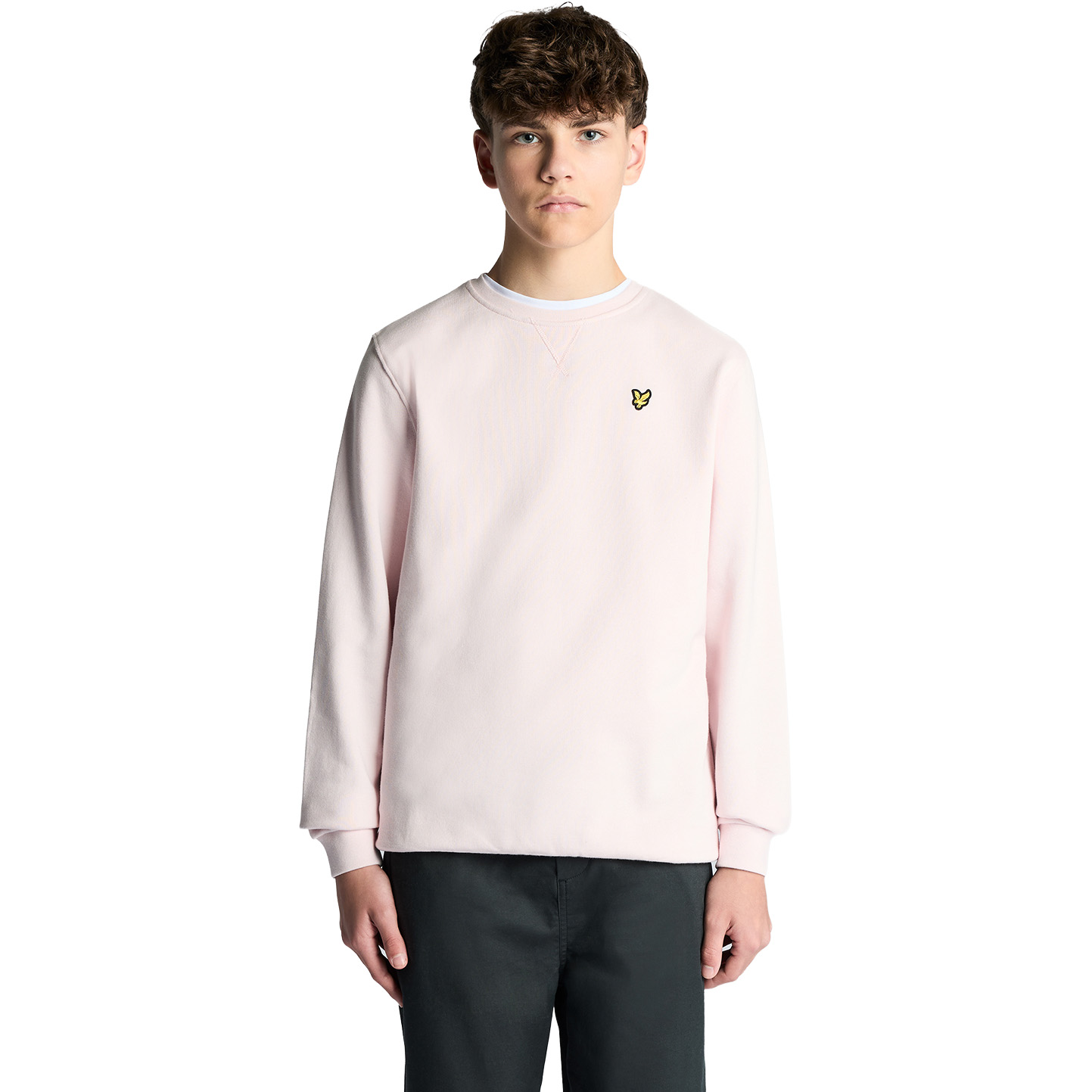Lyle & Scott sweater junior light pink  
