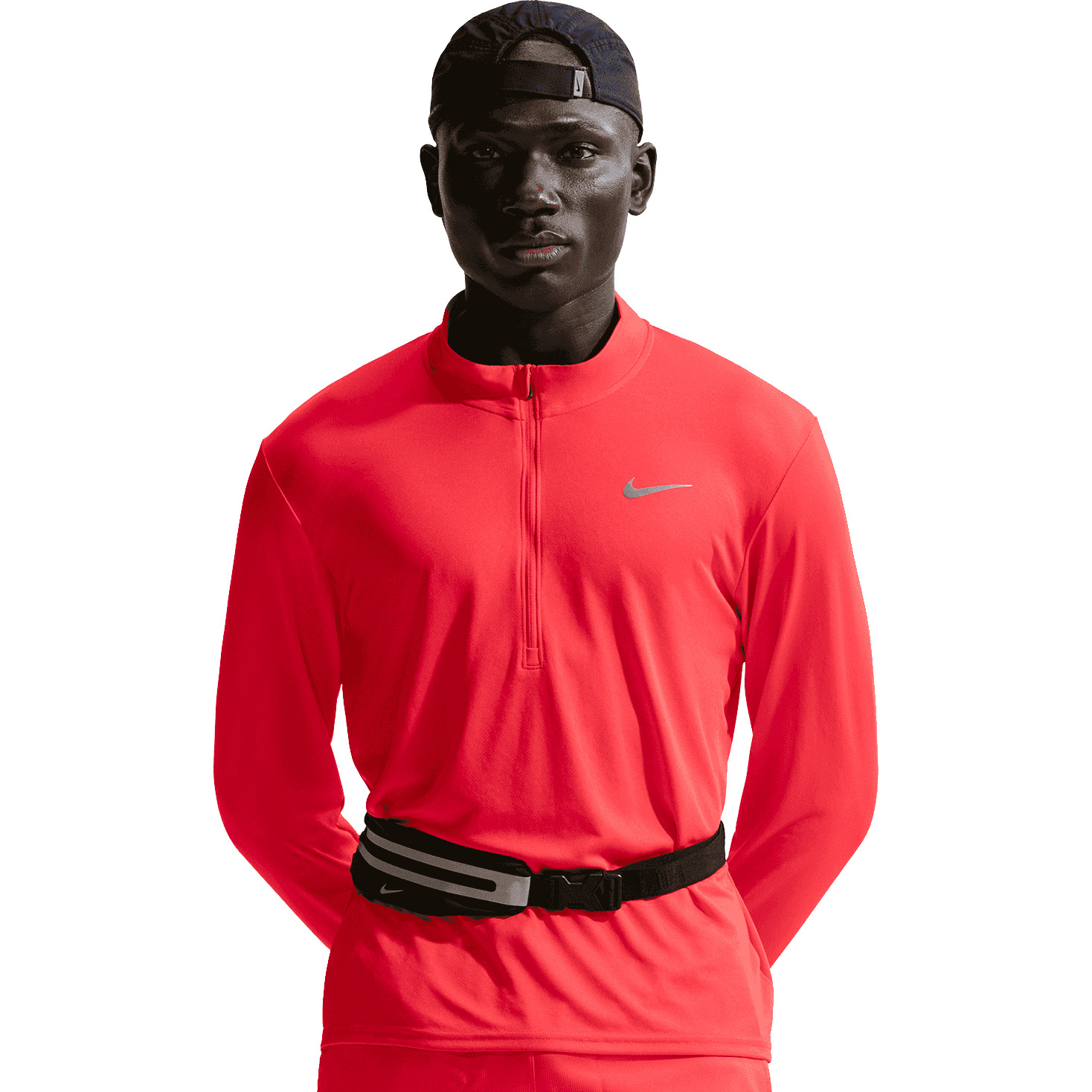 Nike Pacer hardloopshirt heren light crimson 