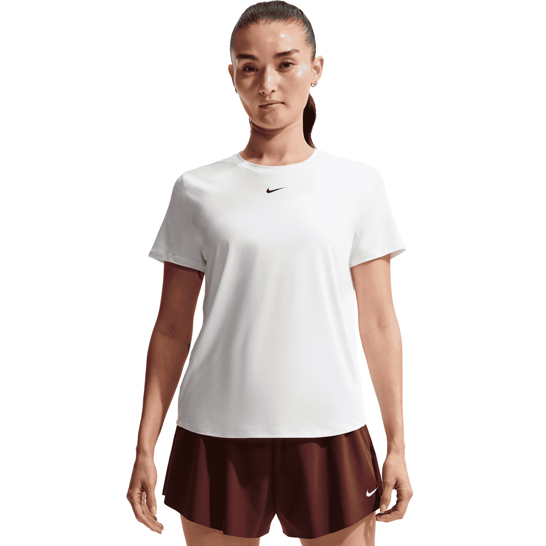 Nike One Classic shirt dames white 