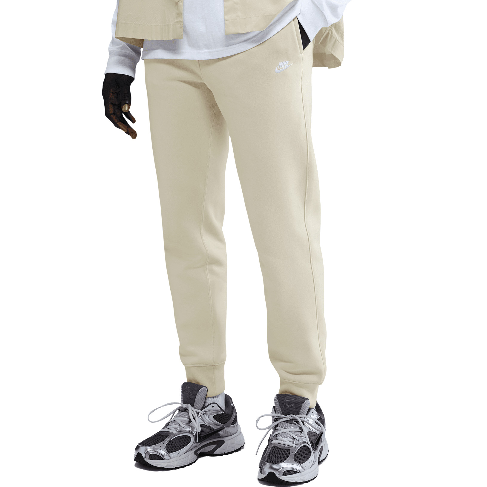 Nike Club joggingbroek heren khaki 