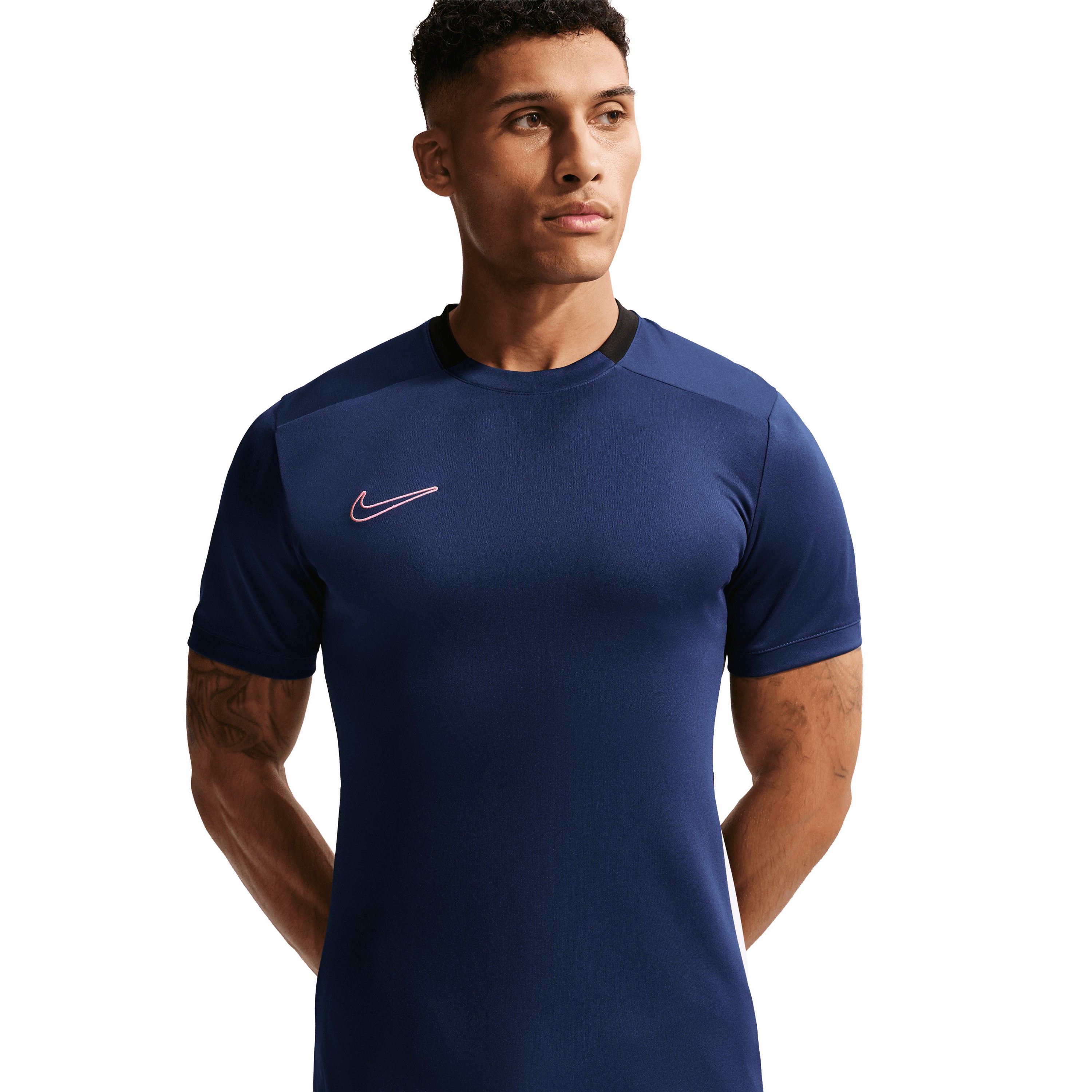 Nike Academy voetbalshirt heren blue void black white pink