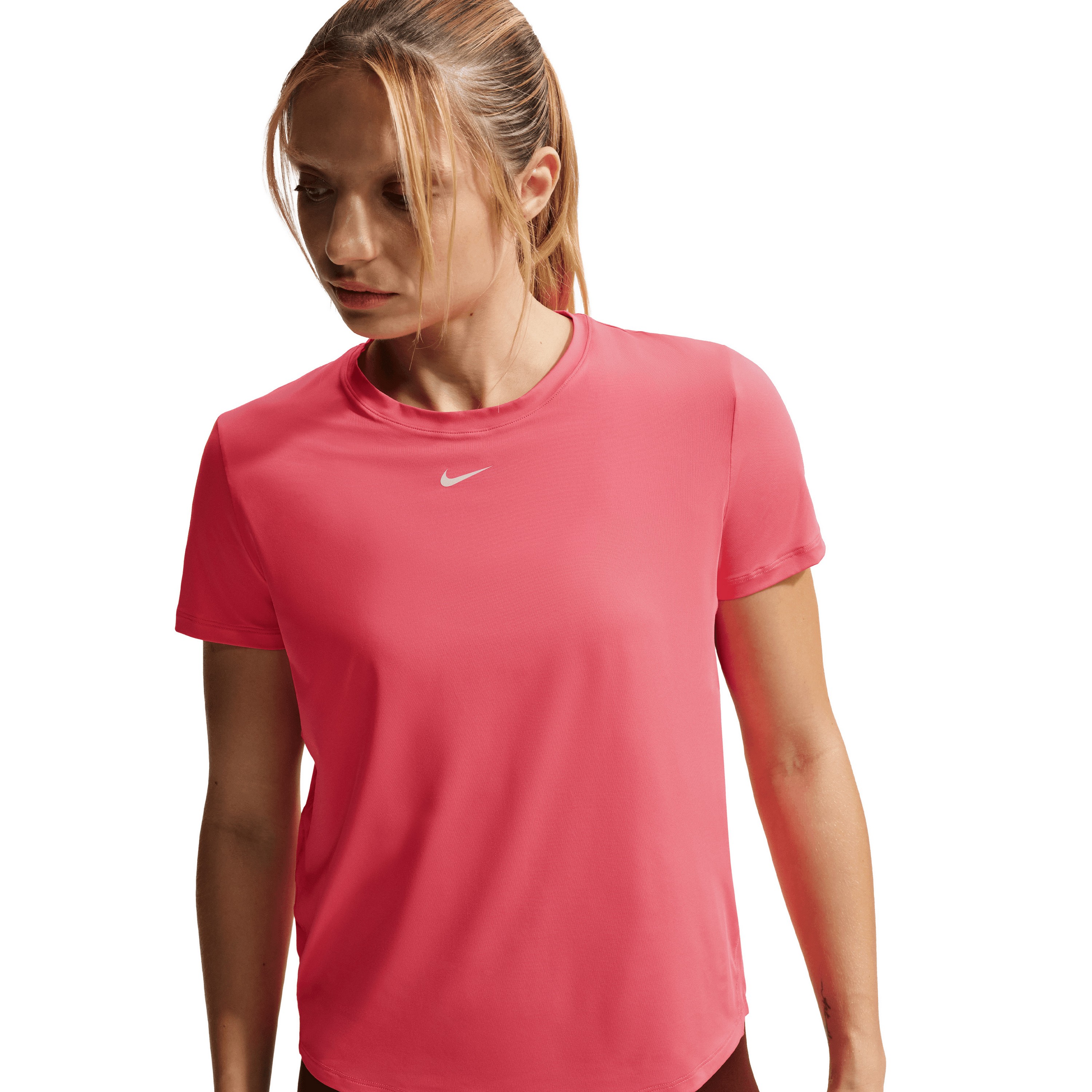 Nike One Classic shirt dames sea coral white 