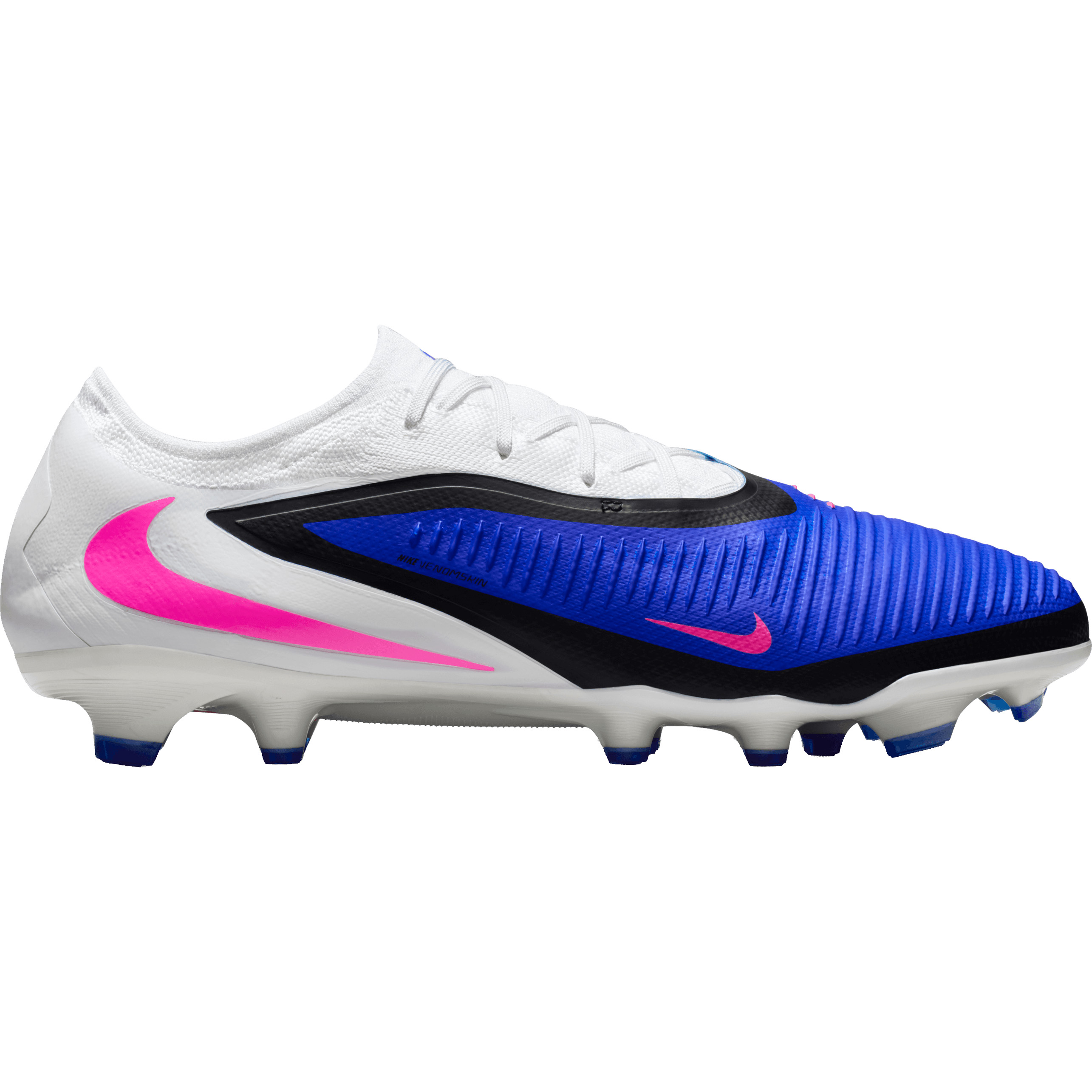 Nike Phantom 6 Low Pro FG - AG voetbalschoenen heren racer blue white pink blast