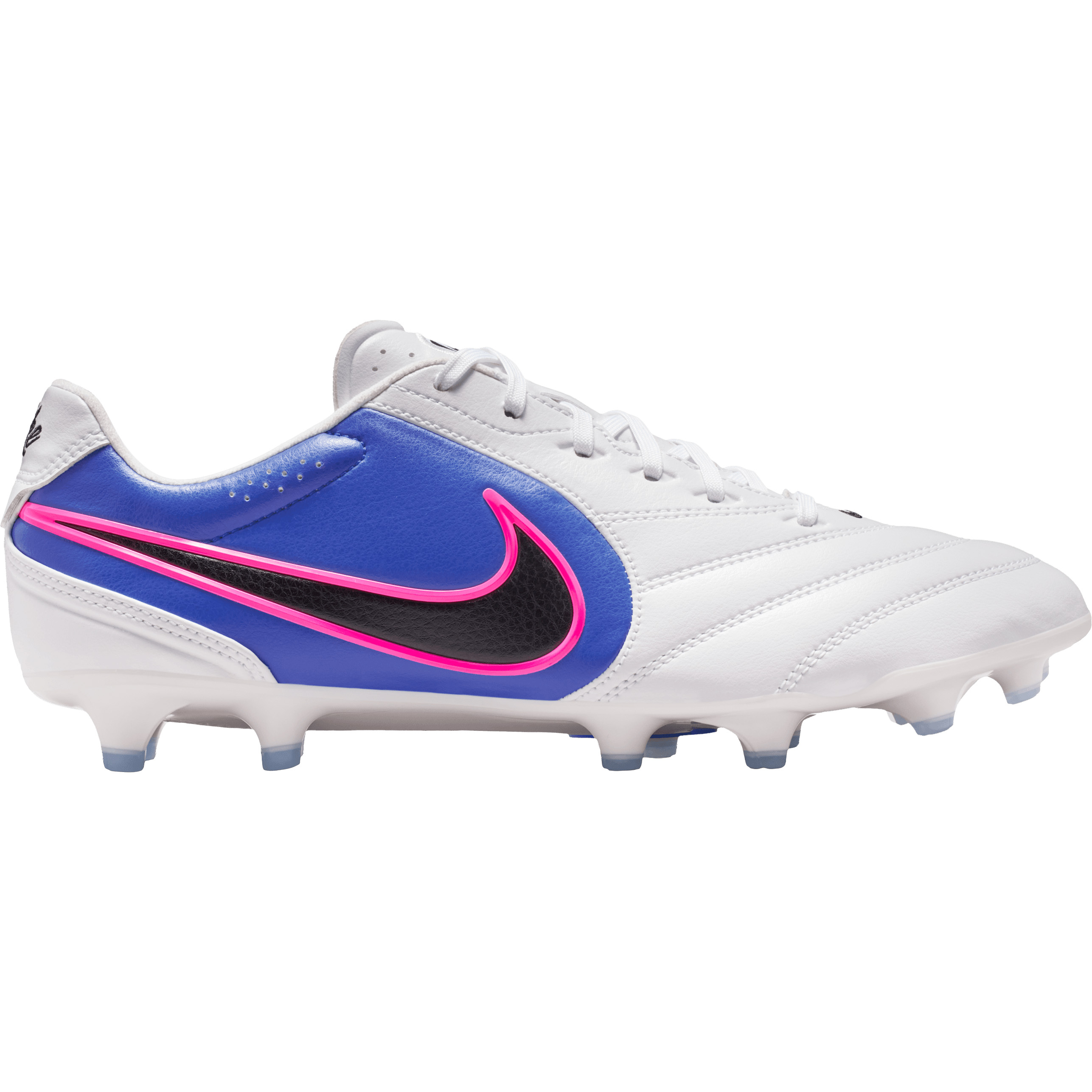 Nike Tiempo Ligera Pro FG - AG voetbalschoenen heren white racer blue pink blast black