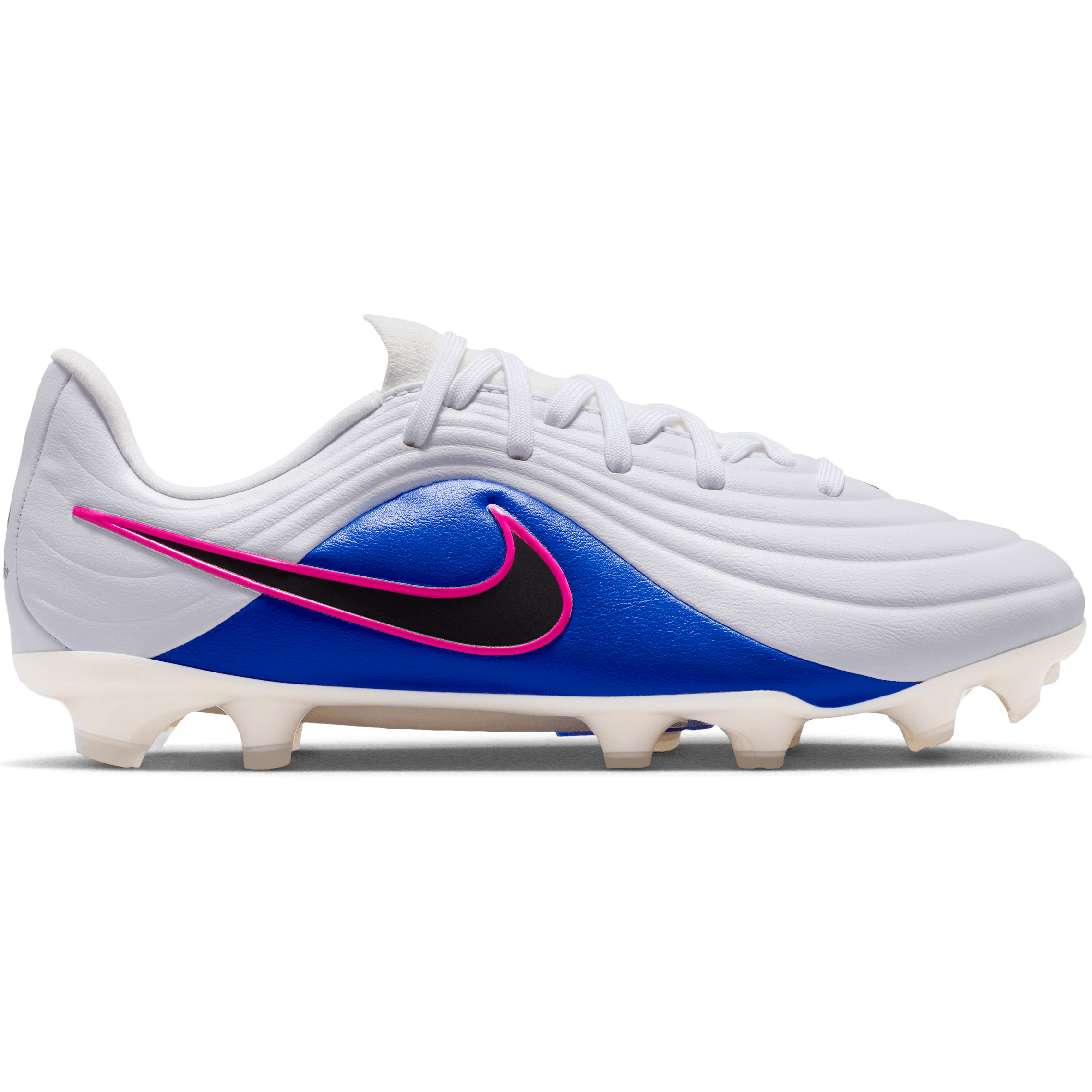 Nike Tiempo Maestro Academy FG - AG voetbalschoenen junior white racer blue pink blast black