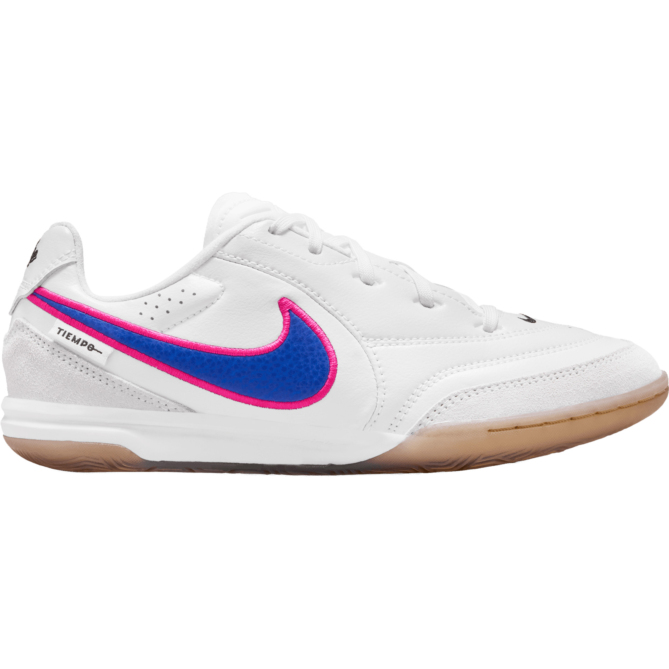Nike Tiempo Streetgato IC zaalvoetbalschoenen junior white pink blast racer blue