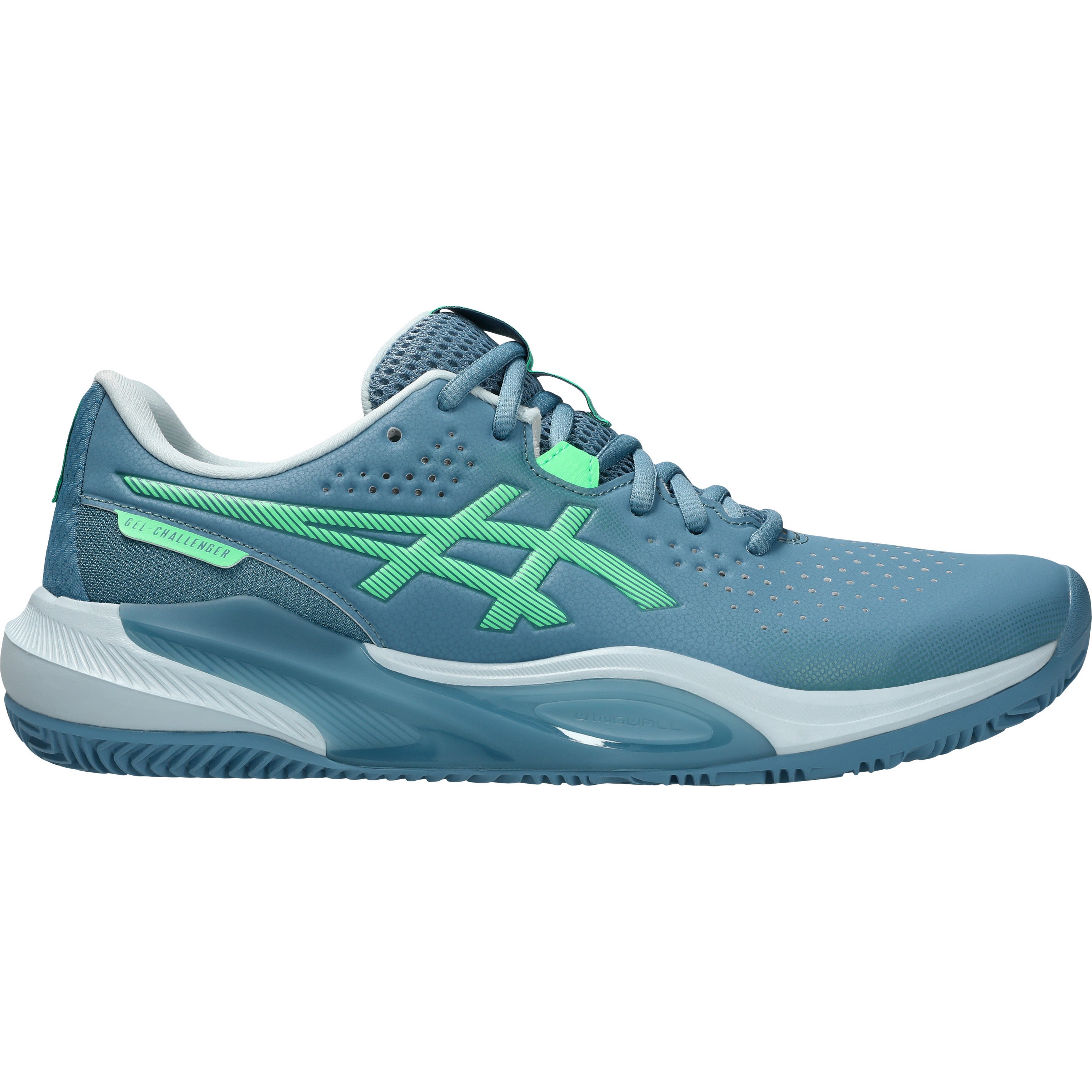 ASICS GEL-CHALLENGER 15 padelschoenen heren saba blue vital green