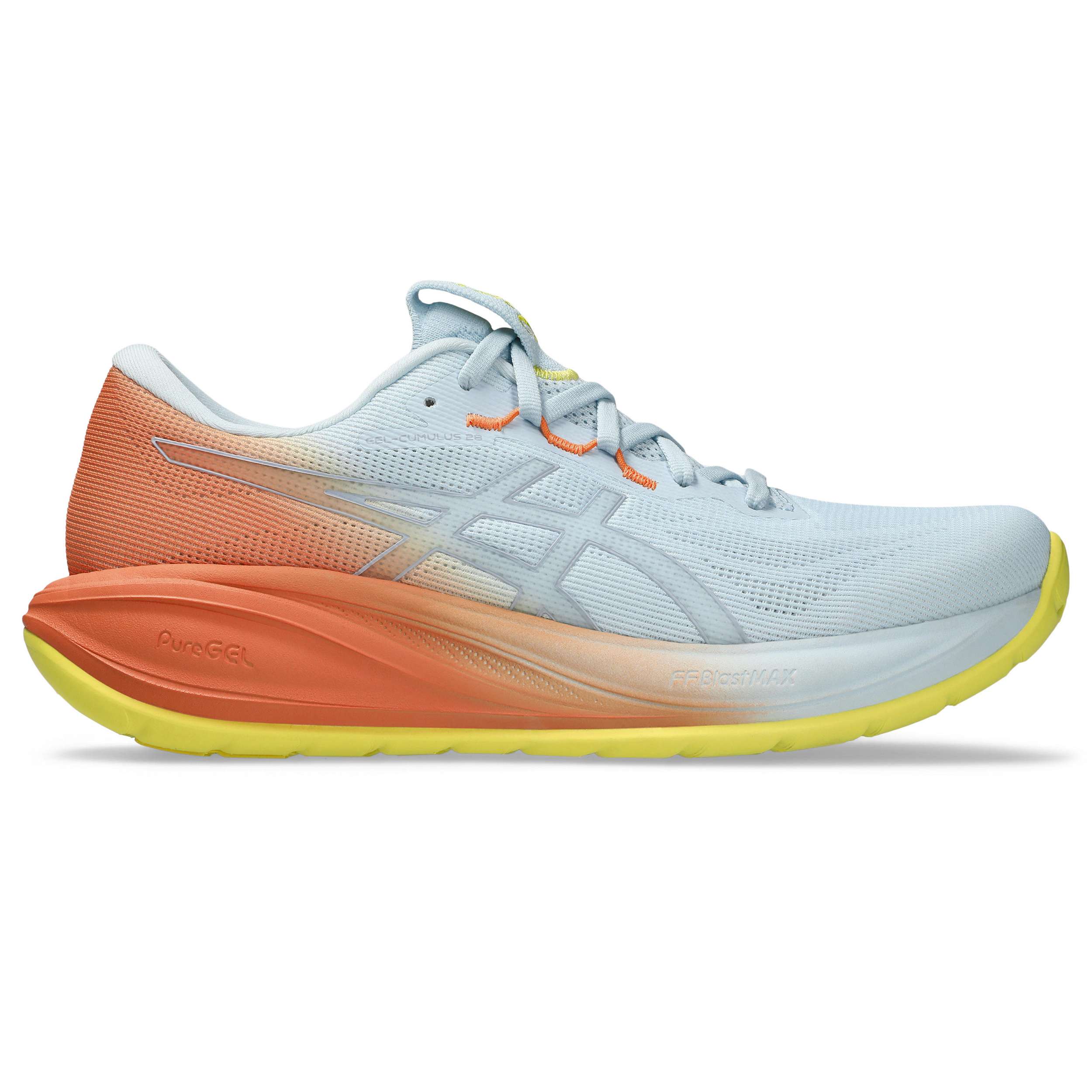 ASICS GEL-CUMULUS 28 hardloopschoenen heren sky sun peach