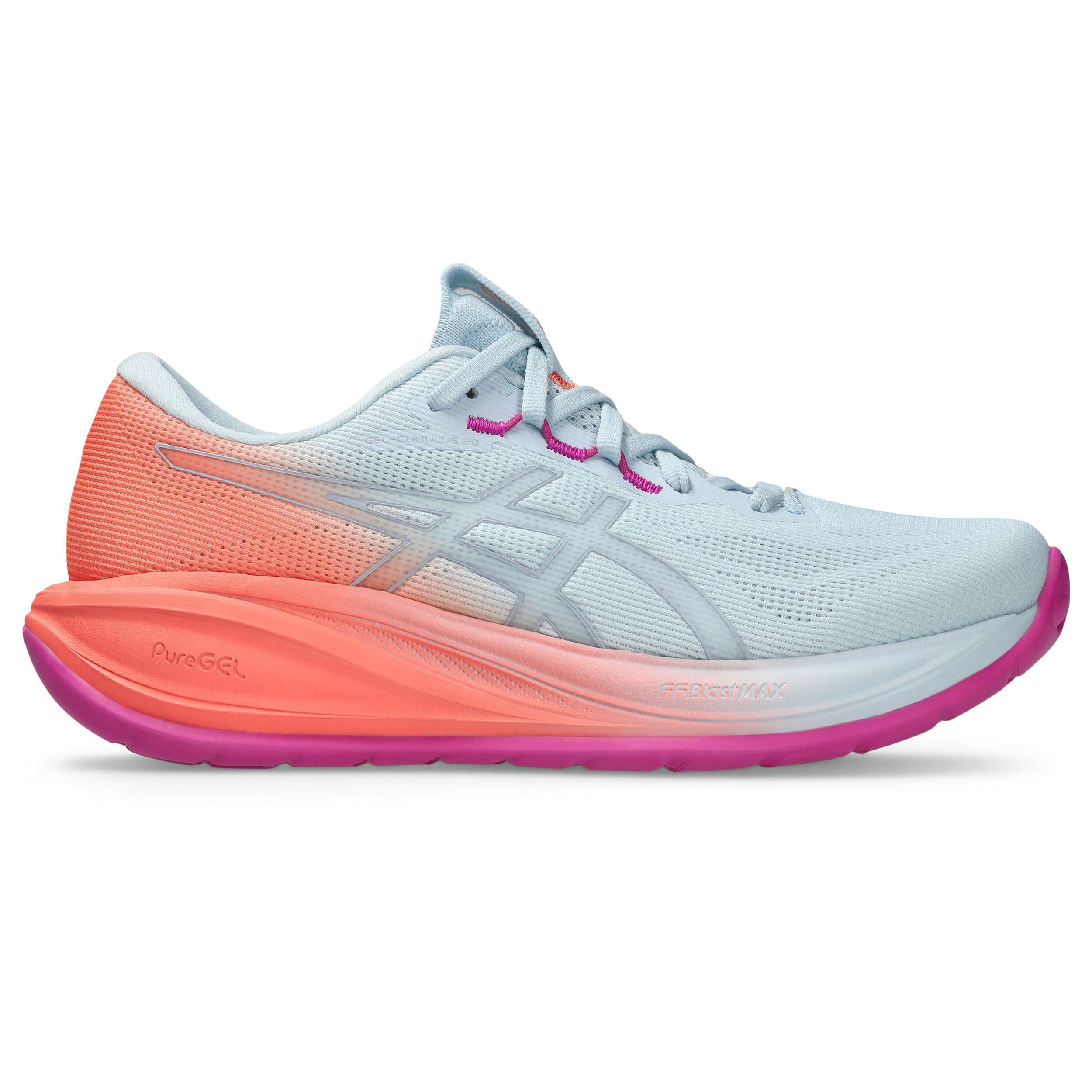 ASICS GEL-CUMULUS 28 hardloopschoenen dames sunny sizzle 