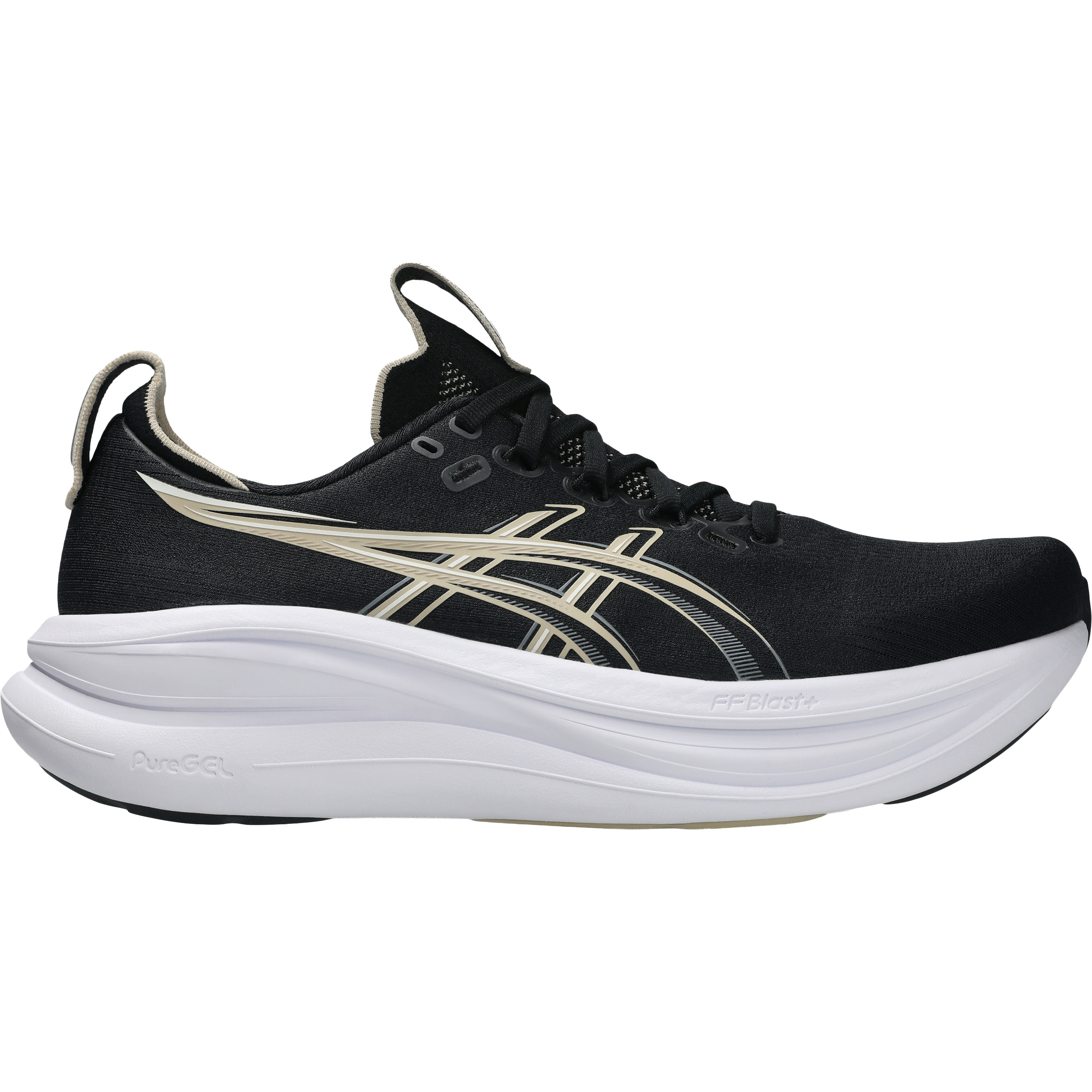ASICS GEL-NIMBUS 28 hardloopschoenen heren black feather grey