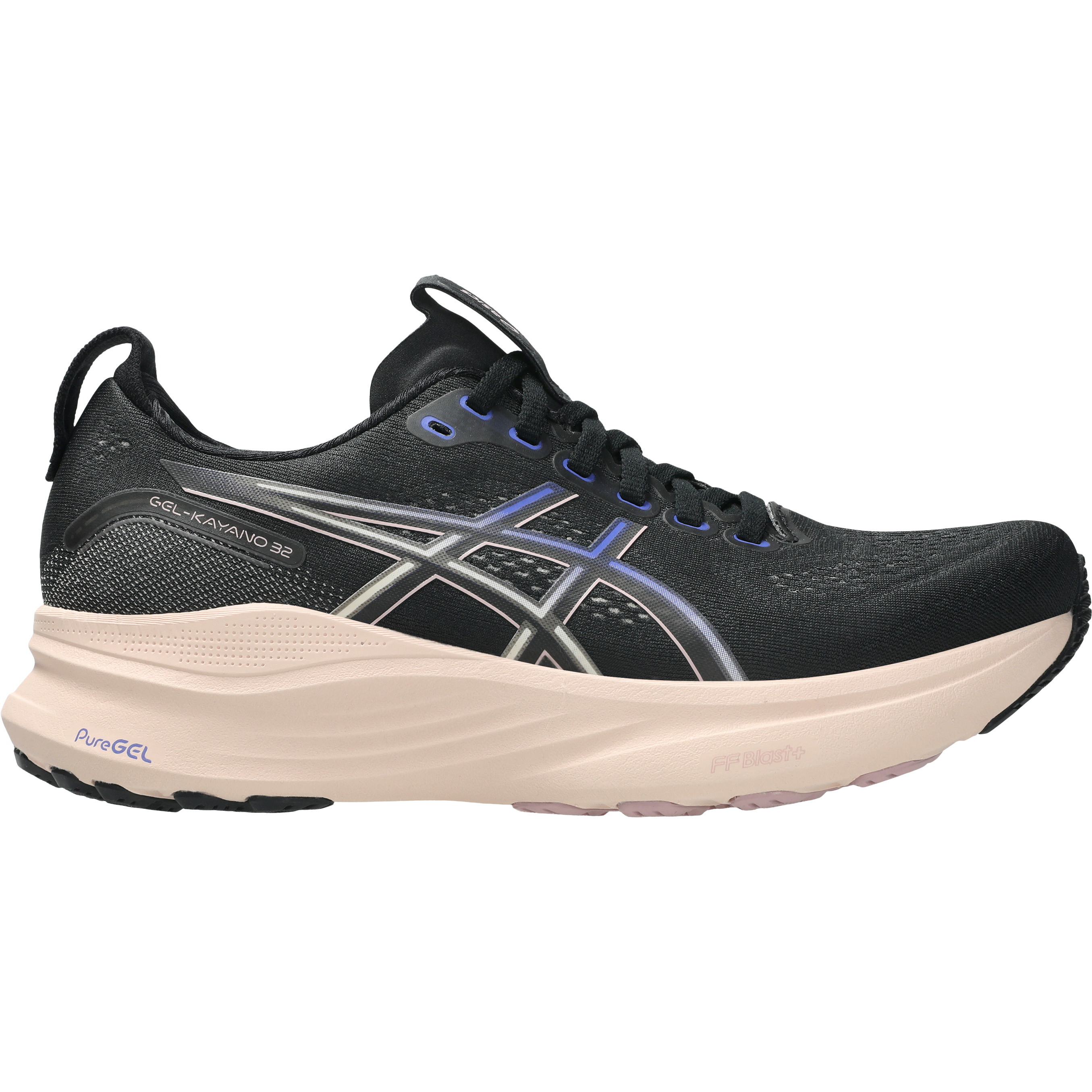 ASICS GEL-KAYANO 32 hardloopschoenen dames black pearl pink