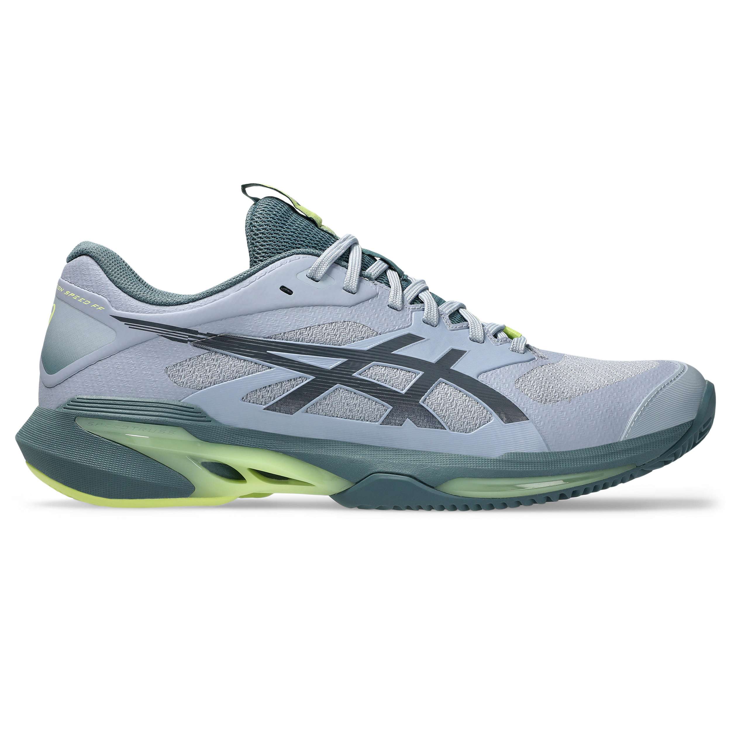 ASICS SOLUTION SPEED FF 4 CLAY tennisschoenen heren grey blue ironclad