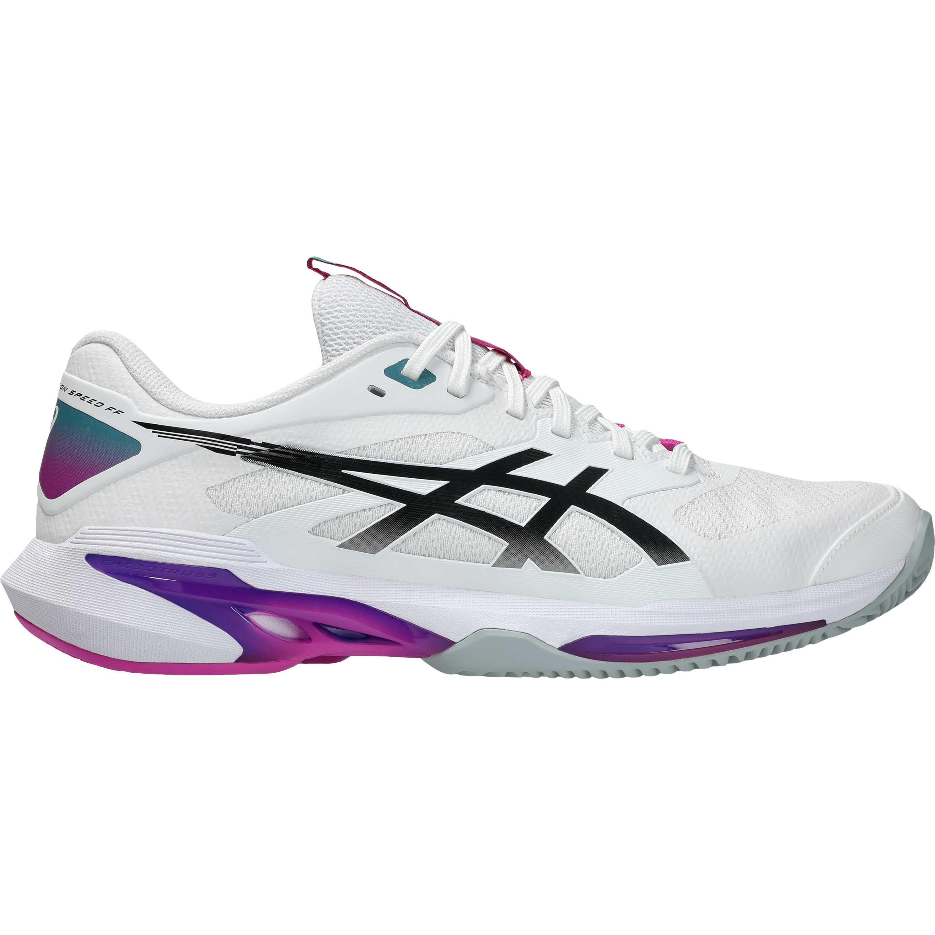 ASICS SOLUTION SPEED FF 4 CLAY tennisschoenen heren white digital sakura