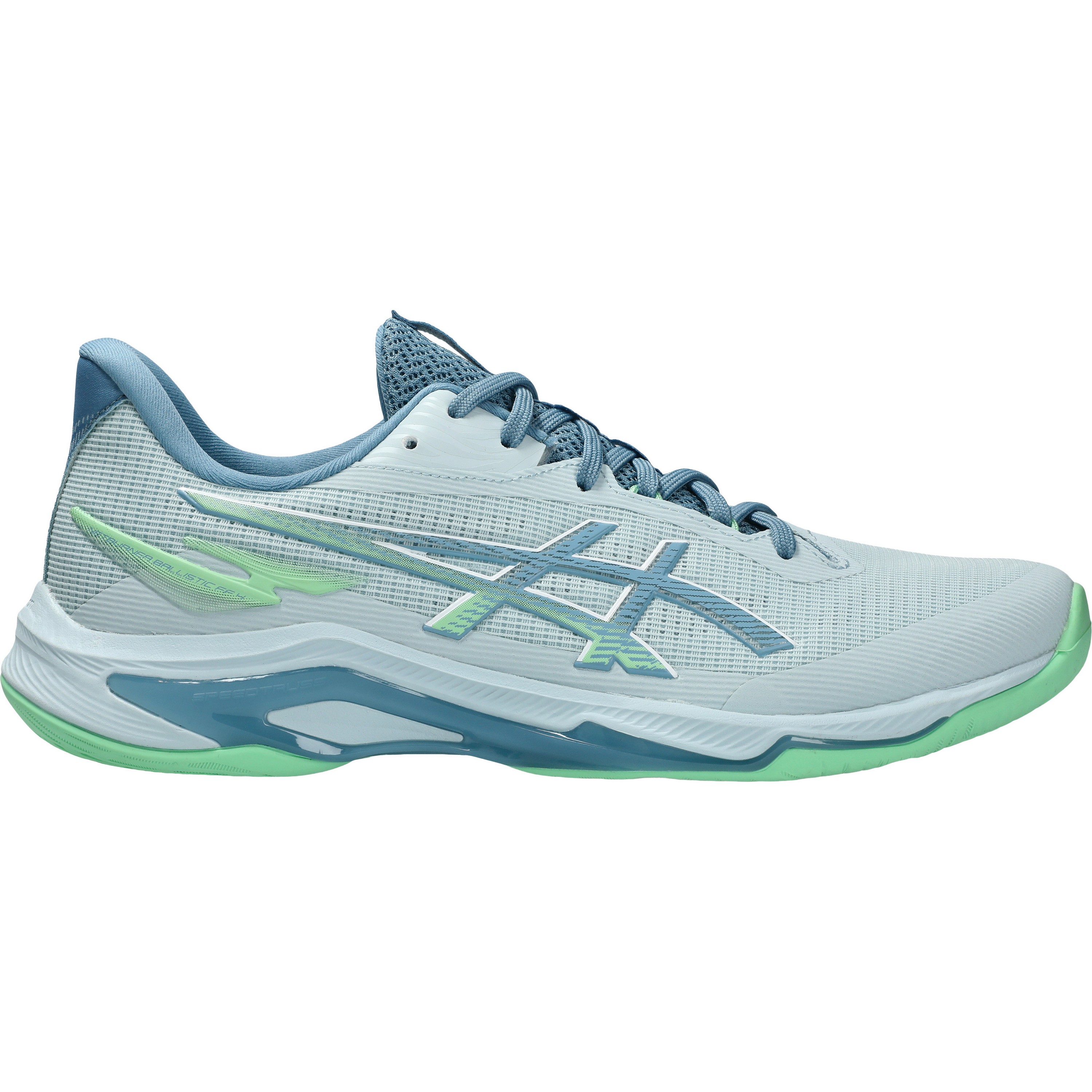 ASICS NETBURNER BALLISTIC FF 4 indoorschoenen heren cool grey saba blue