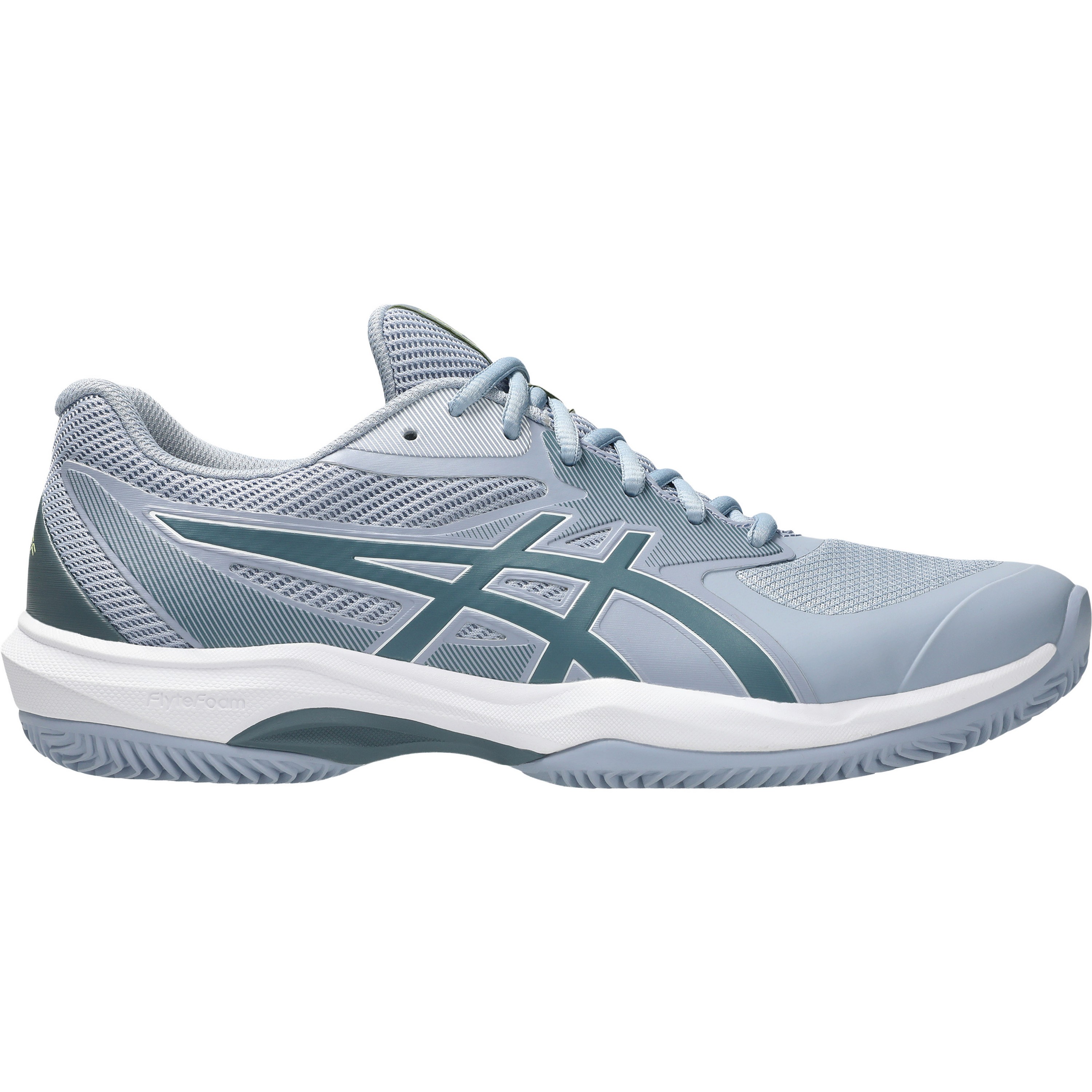ASICS GAME FF CLAY/OC tennisschoenen heren grey blue ironclad