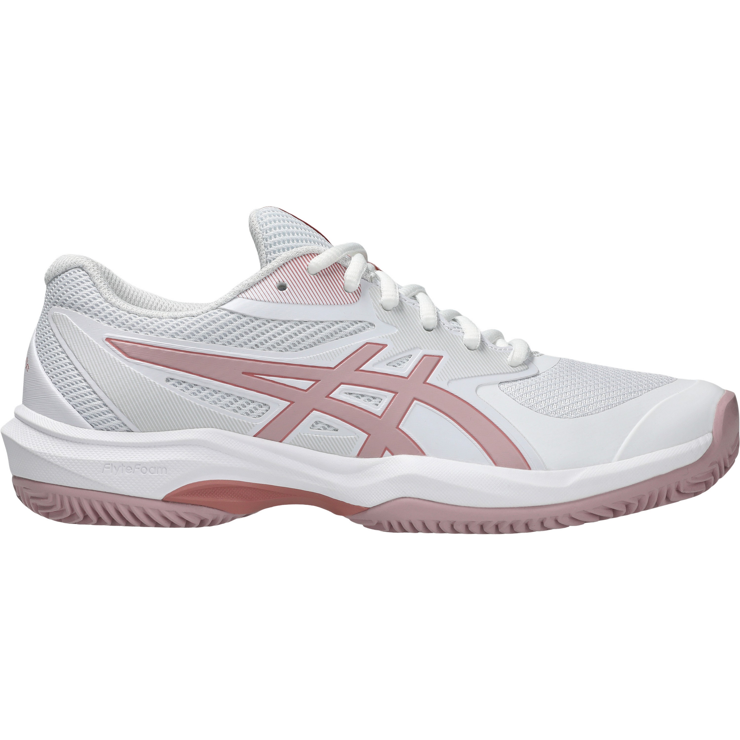ASICS GAME FF CLAY/OC tennisschoenen dames white pure silver