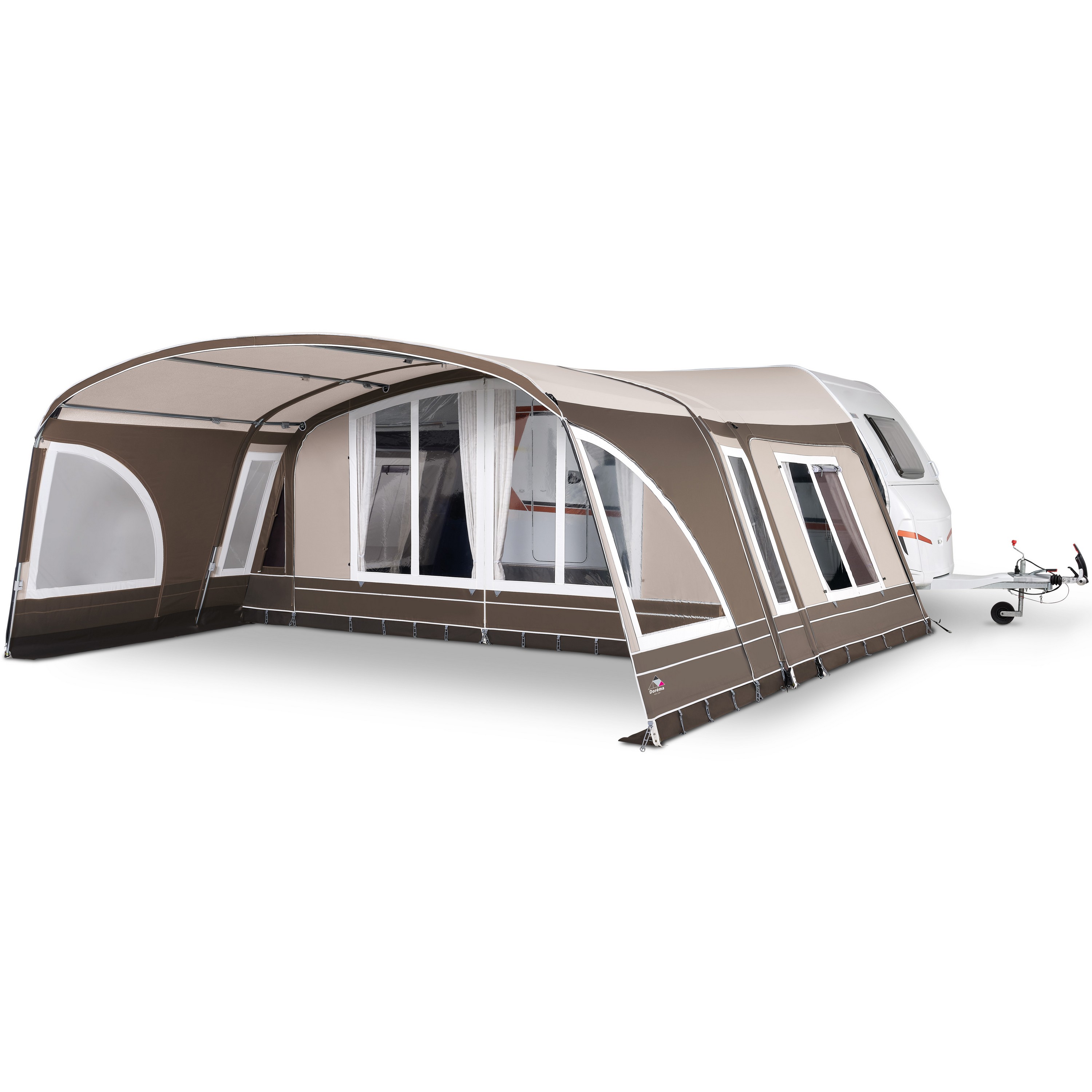 Doréma Onyx 270 voortentluifel 28 mm stalen frame beige 