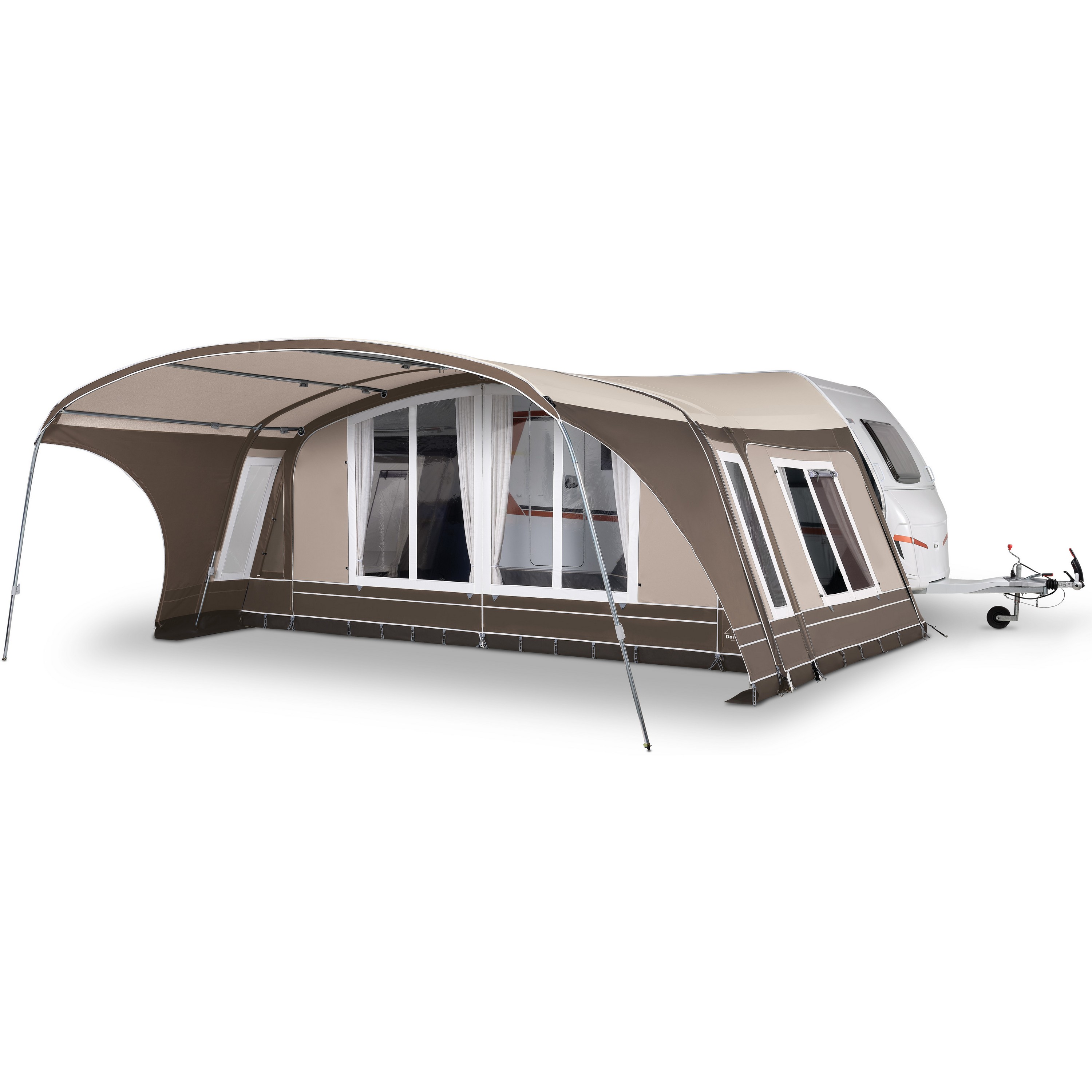 Doréma Onyx 270 voortentluifel 28 mm aluminium frame beige