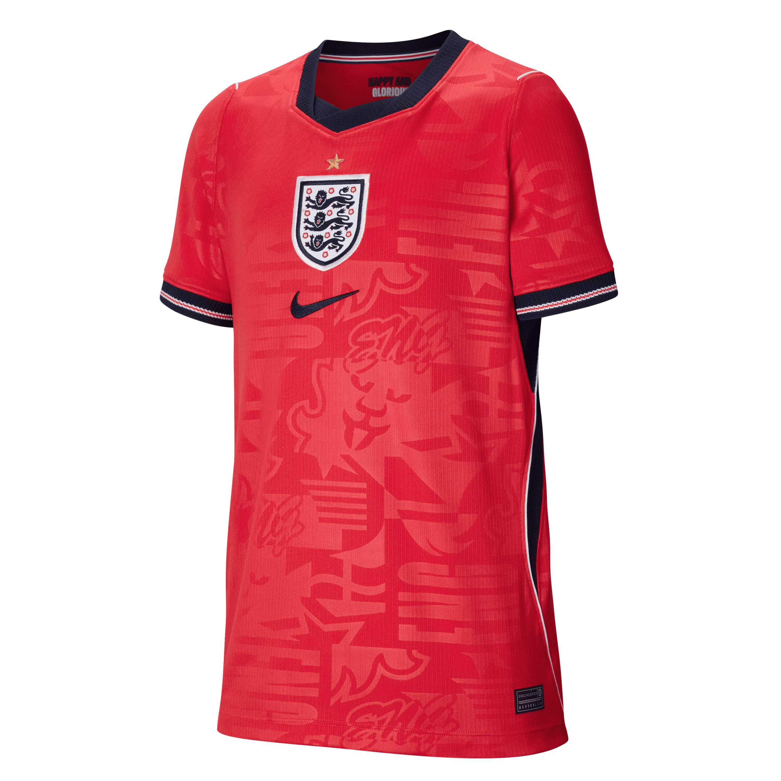 Nike Engeland uitshirt junior 26 