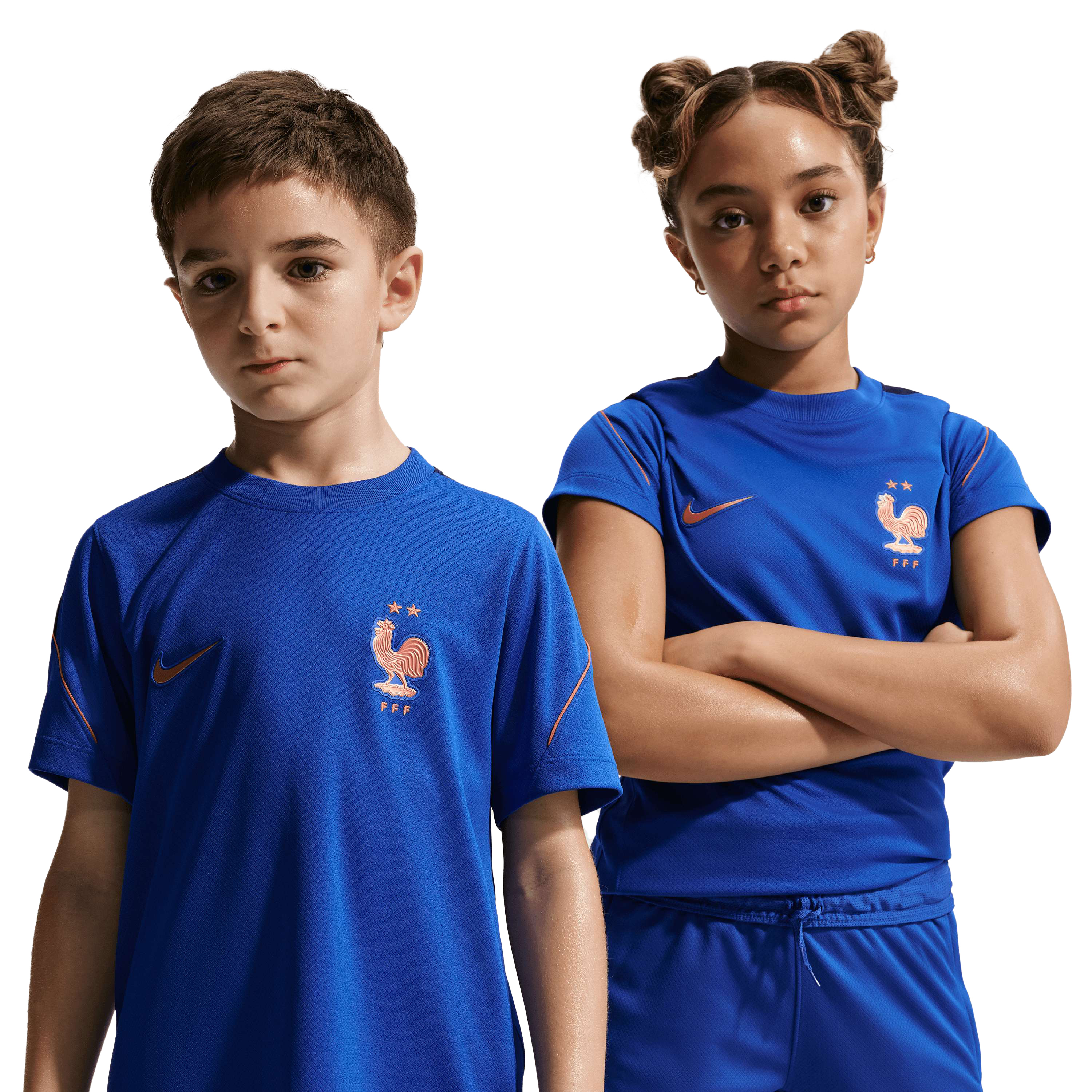 Nike Frankrijk Strike voetbalshirt junior  