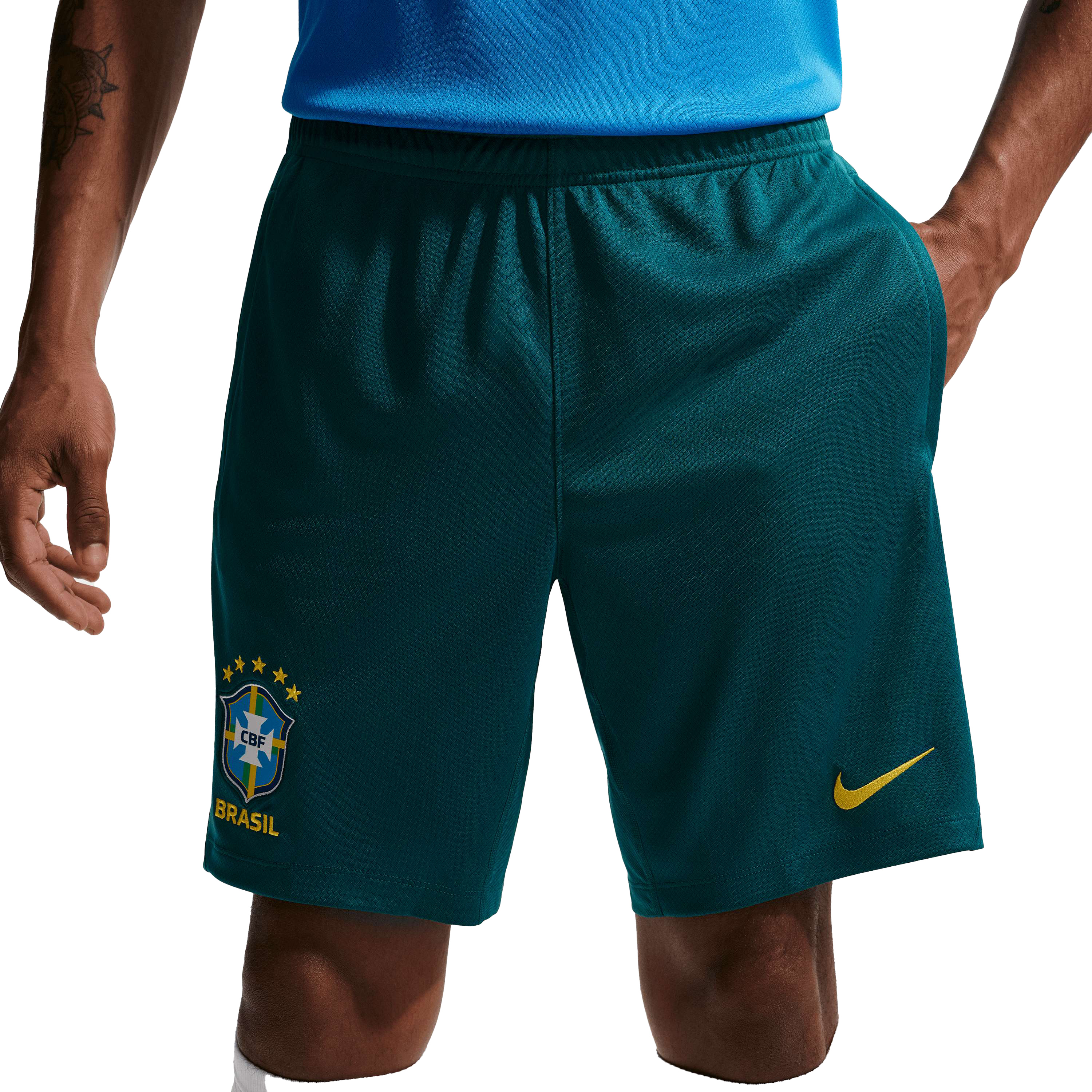 Nike Brazilië Strike voetbalbroekje heren 