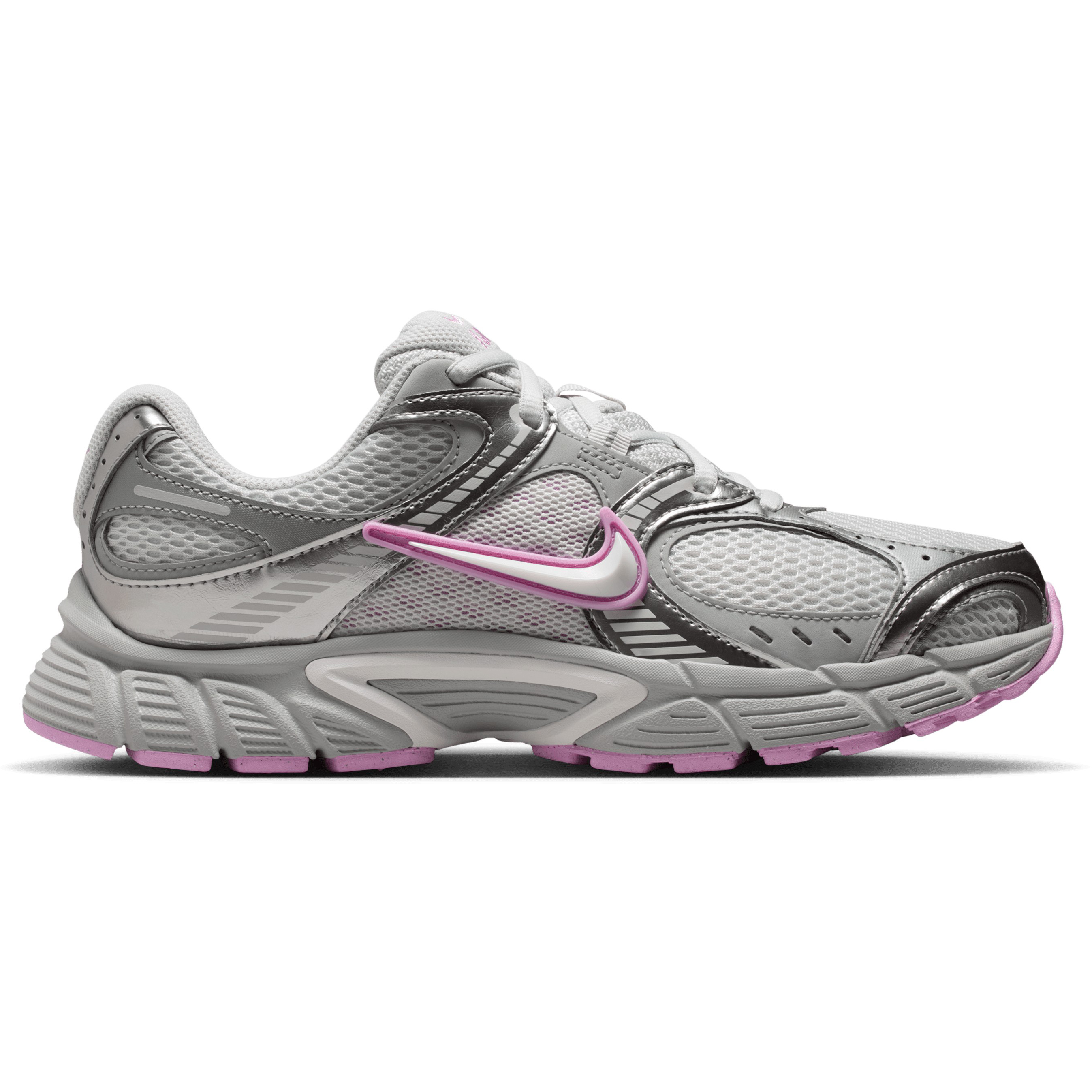 Nike V5 RNR hardloopschoenen dames light smoke grey photon dust light magenta off white