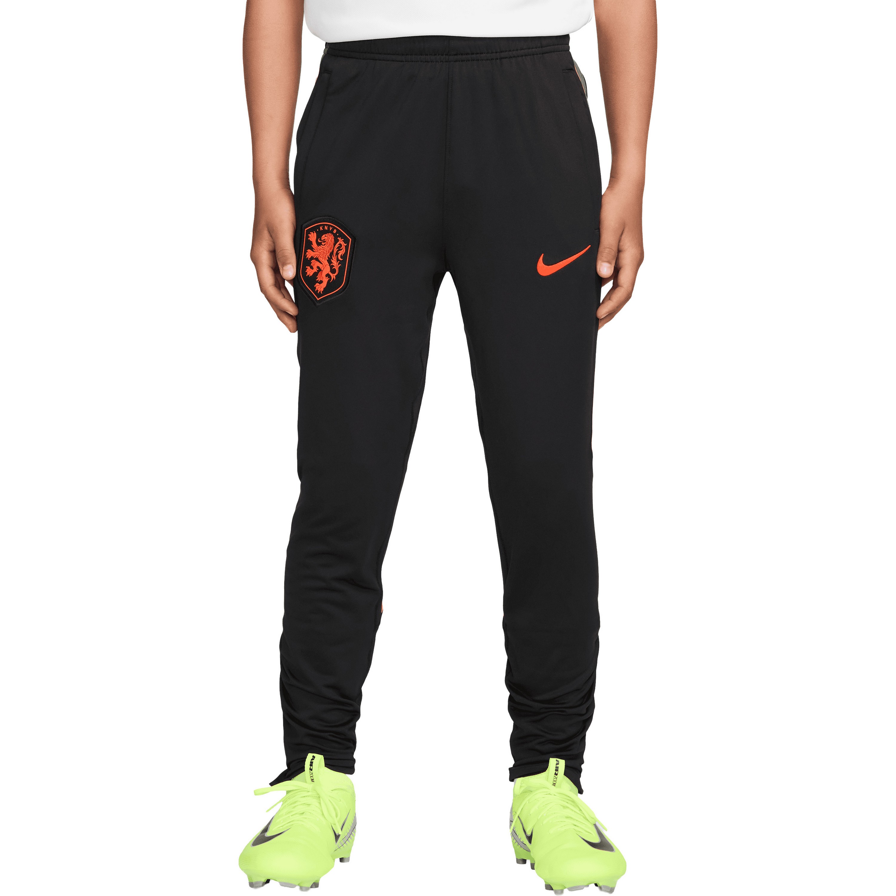Nike Nederland Strike trainingsbroek junior black hyper crimson hyper