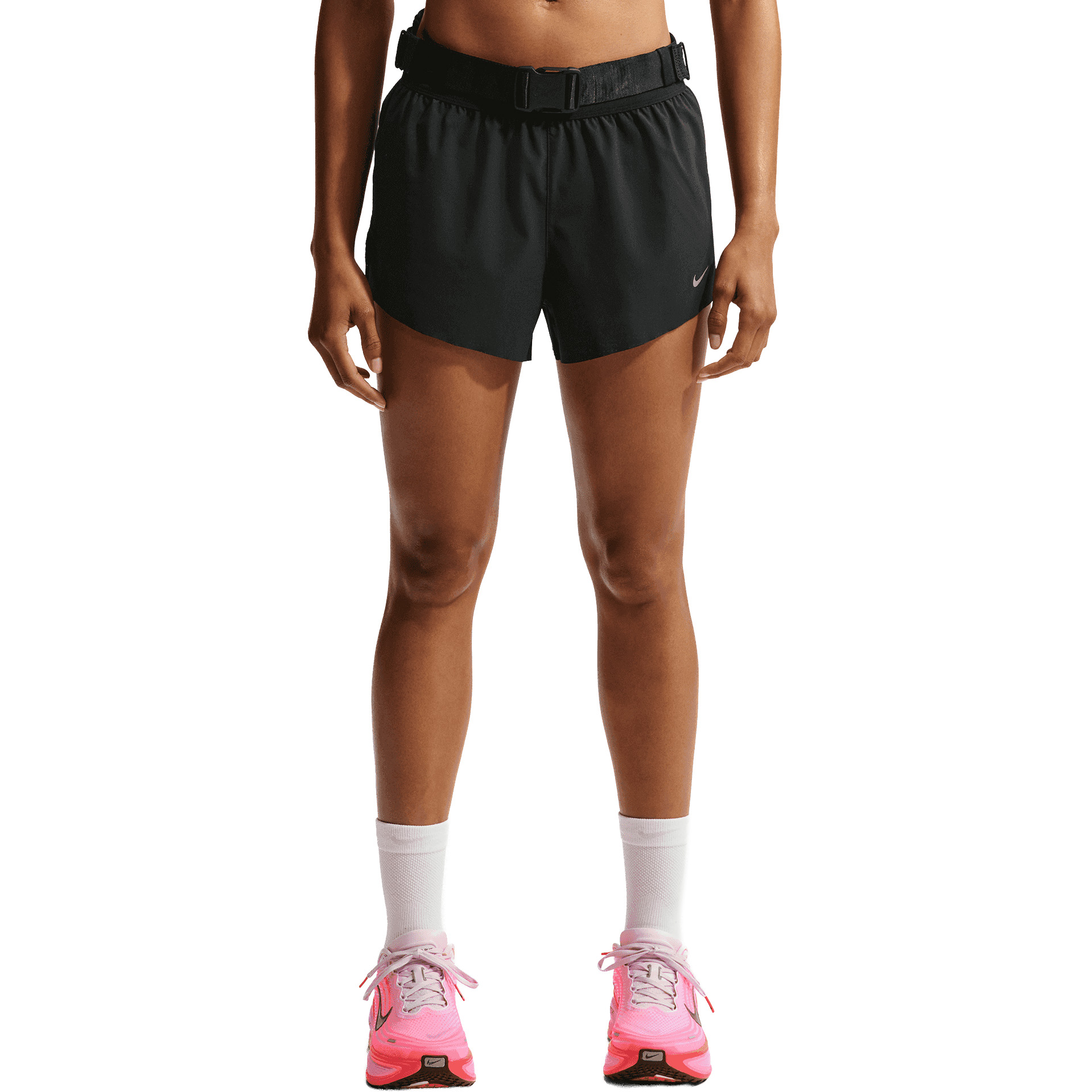 Nike Swift hardloopbroek dames black black white reflective silver