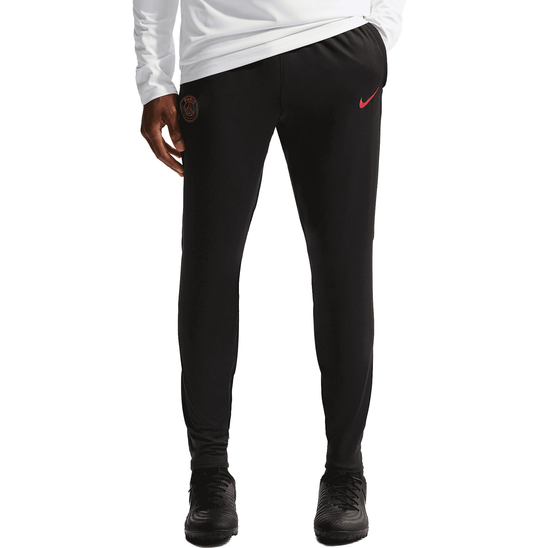 Nike Paris Saint-Germain trainingsbroek heren black global red global red
