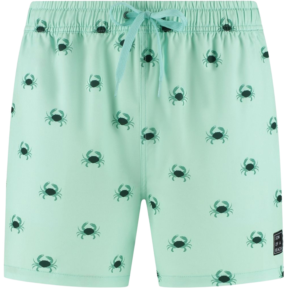 Son of a Beach Crab zwembroek heren mint green 