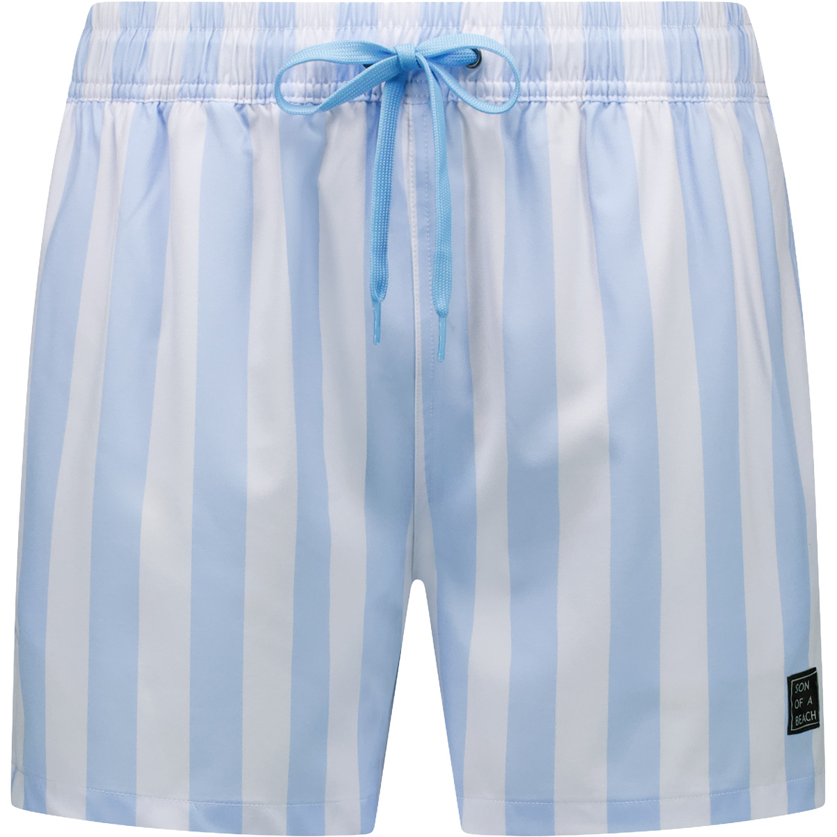 Son of a Beach Stripes zwembroek heren blue 
