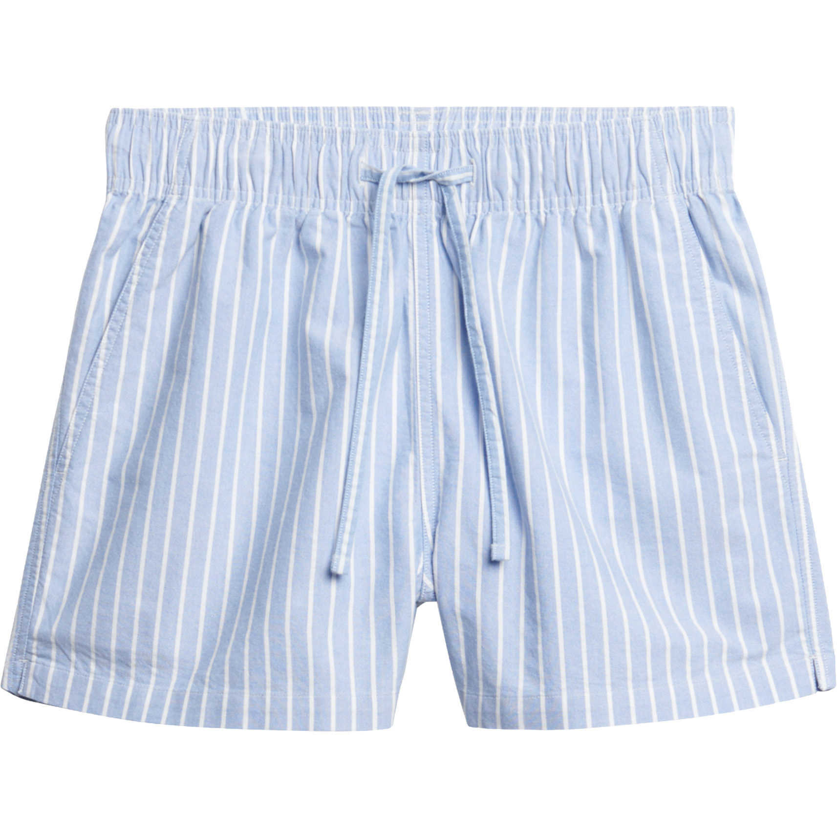 Superdry short dames broker blue stripe  