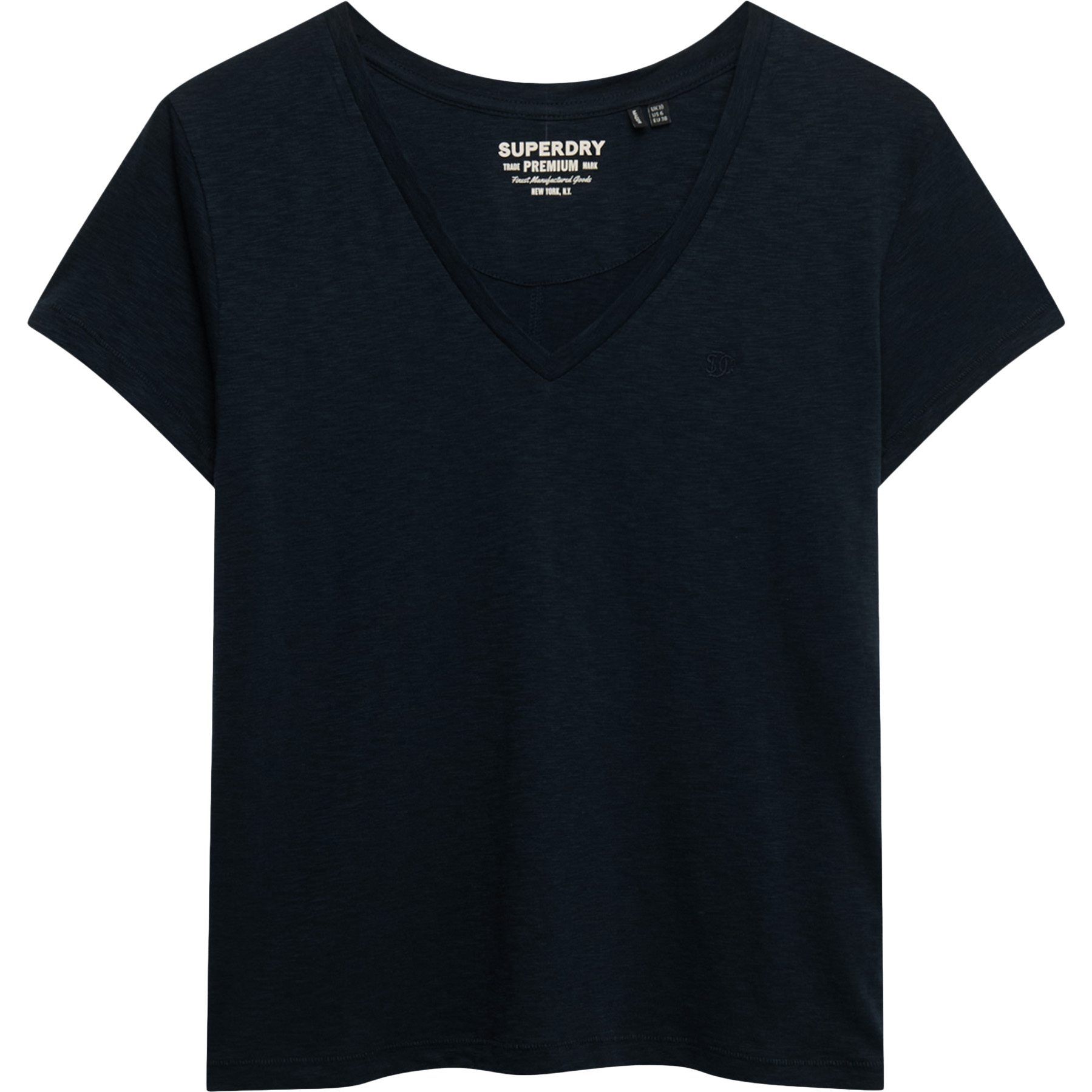 Superdry Studios Slub shirt dames eclipse navy   