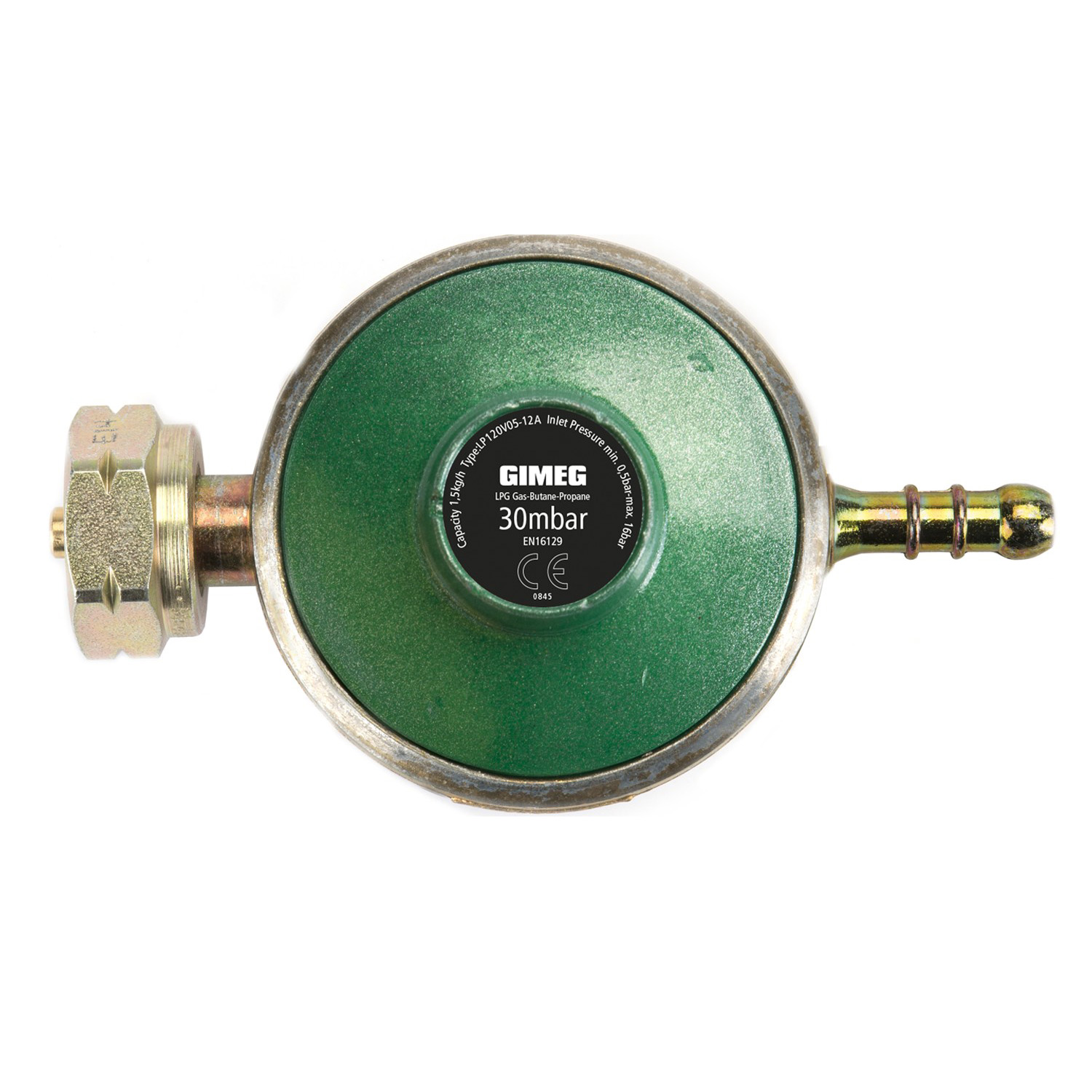 Gimeg Universele gasdrukregelaar 30 mbar 