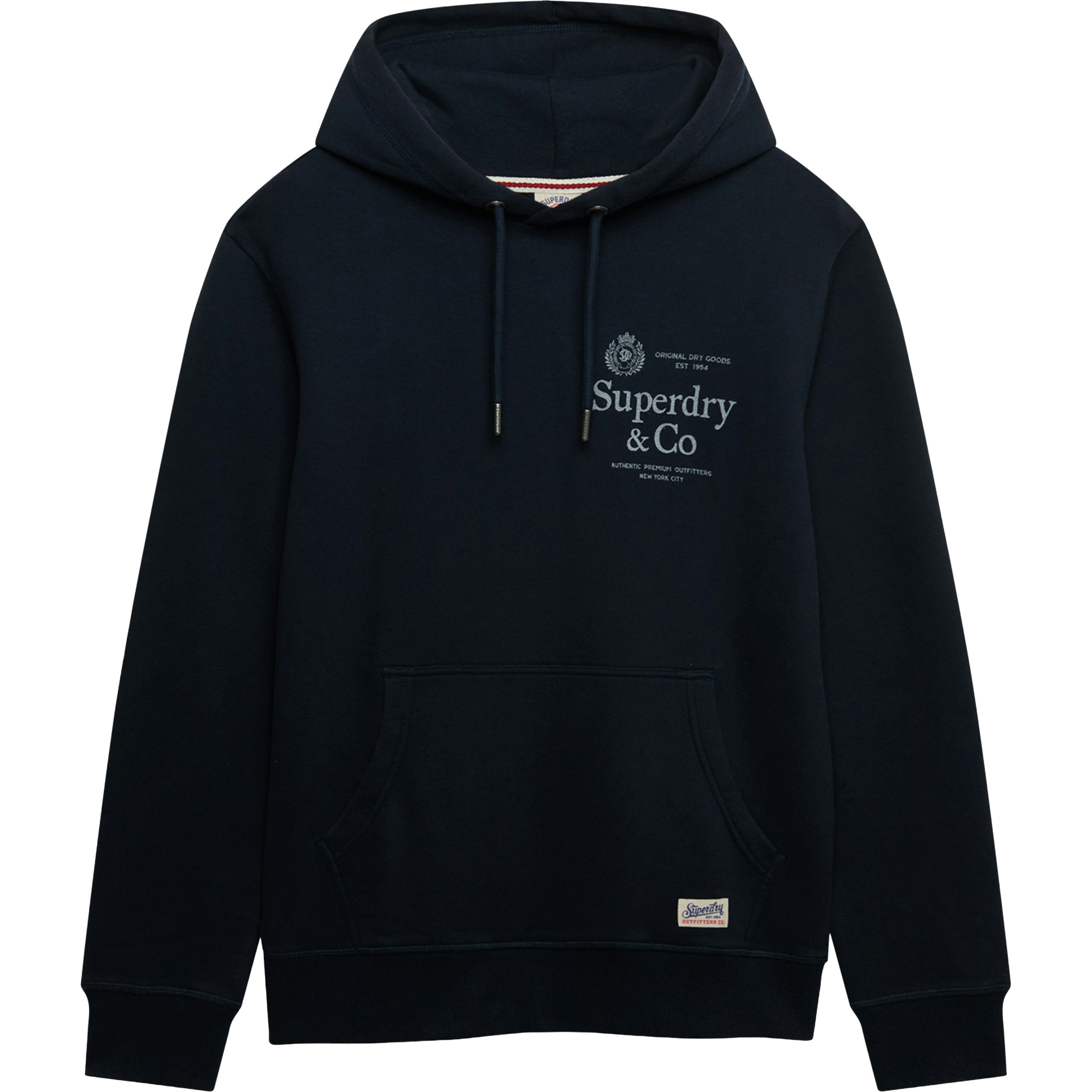 Superdry 1954 Company Relaxed hoodie heren dark navy  