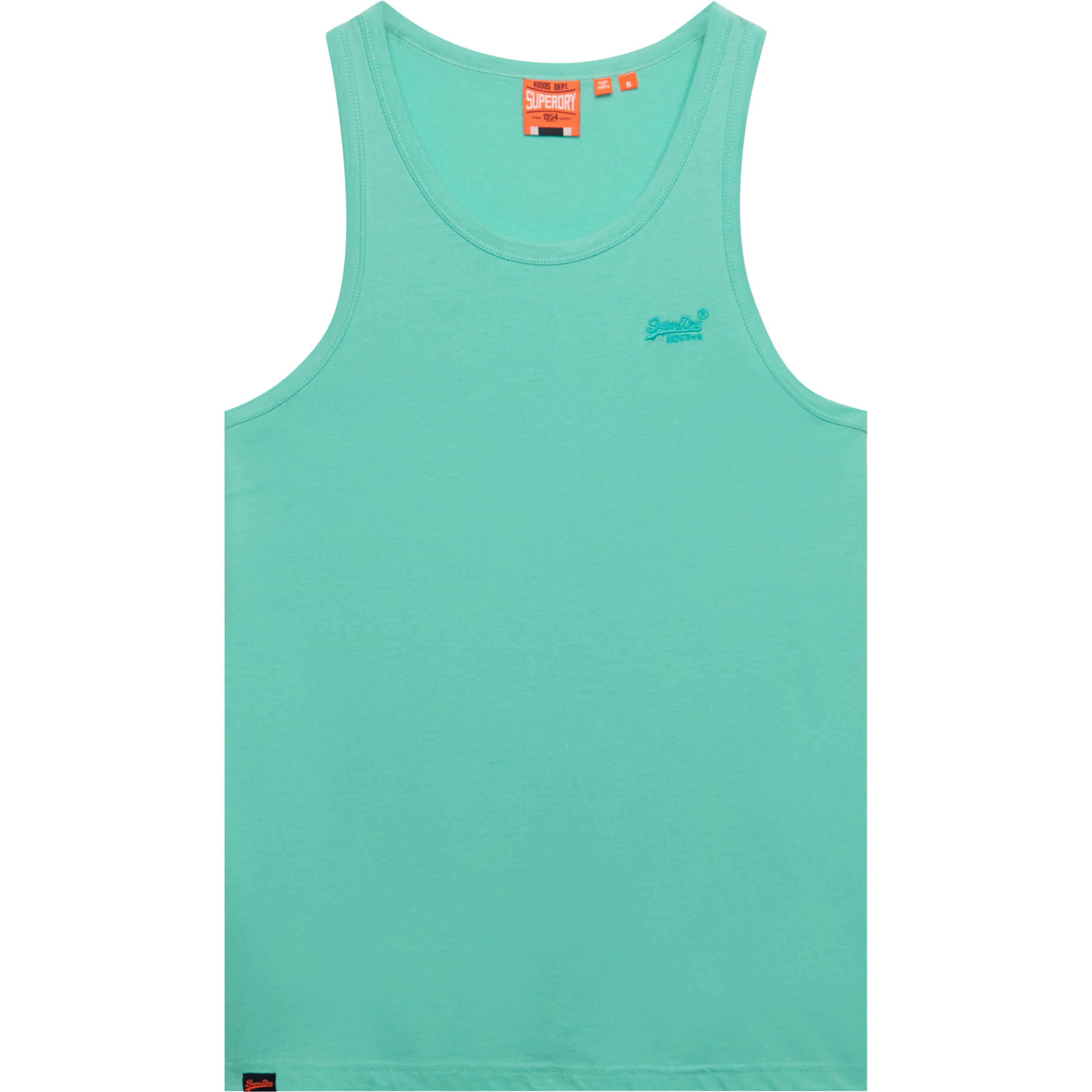 Superdry Essential Logo tanktop heren skate mint 