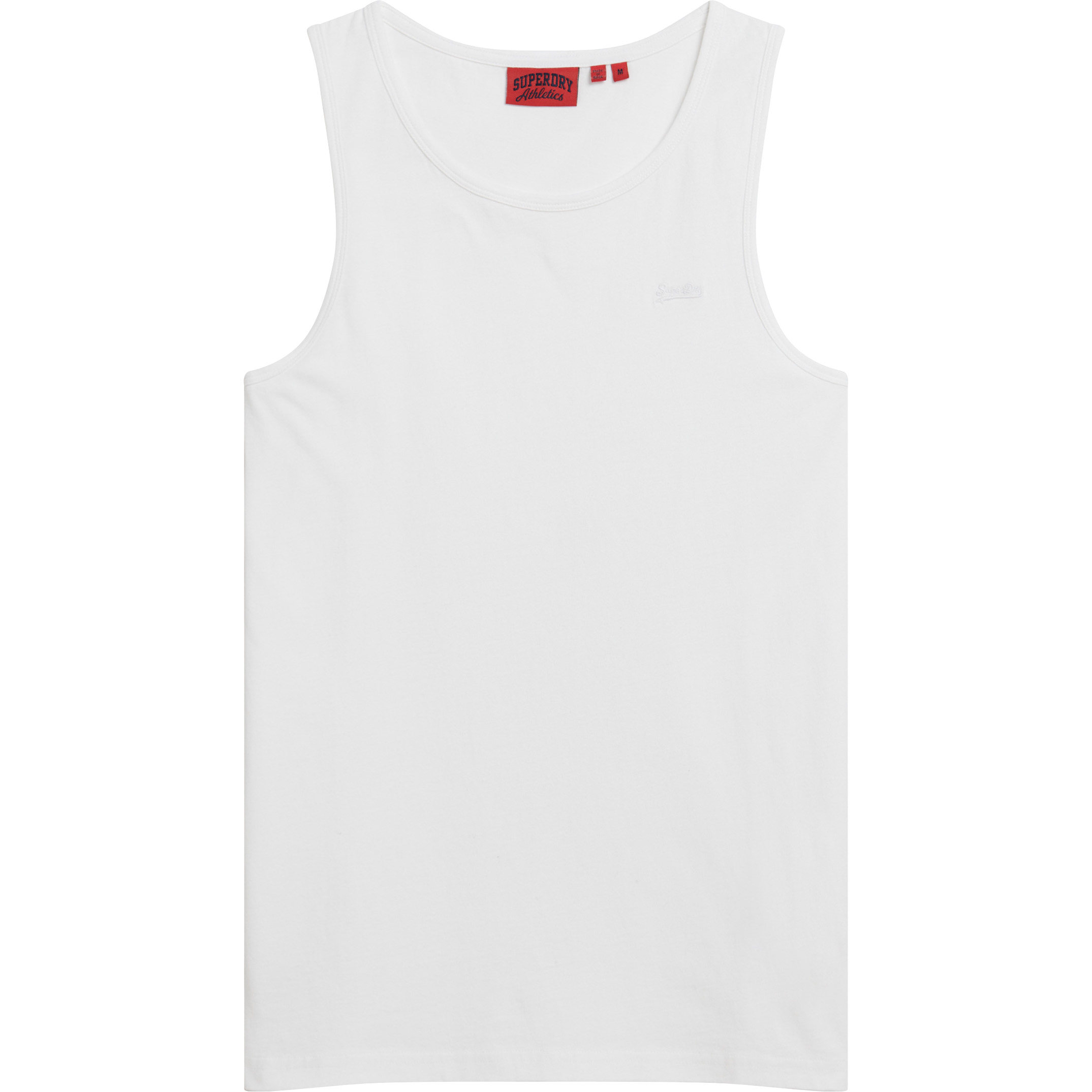 Superdry Unbrushed Essential Logo tanktop heren optic 