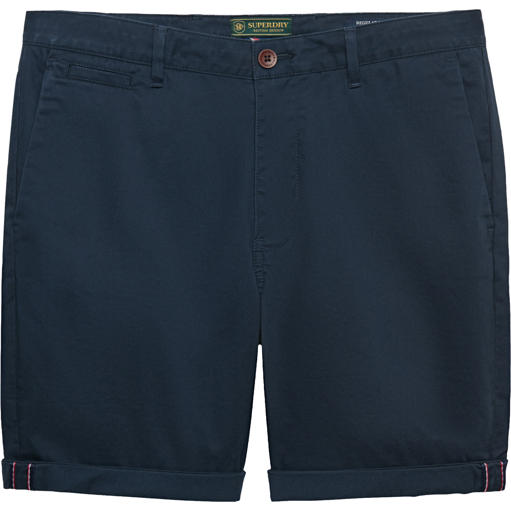 Superdry Premium regular chino short heren eclipse navy 