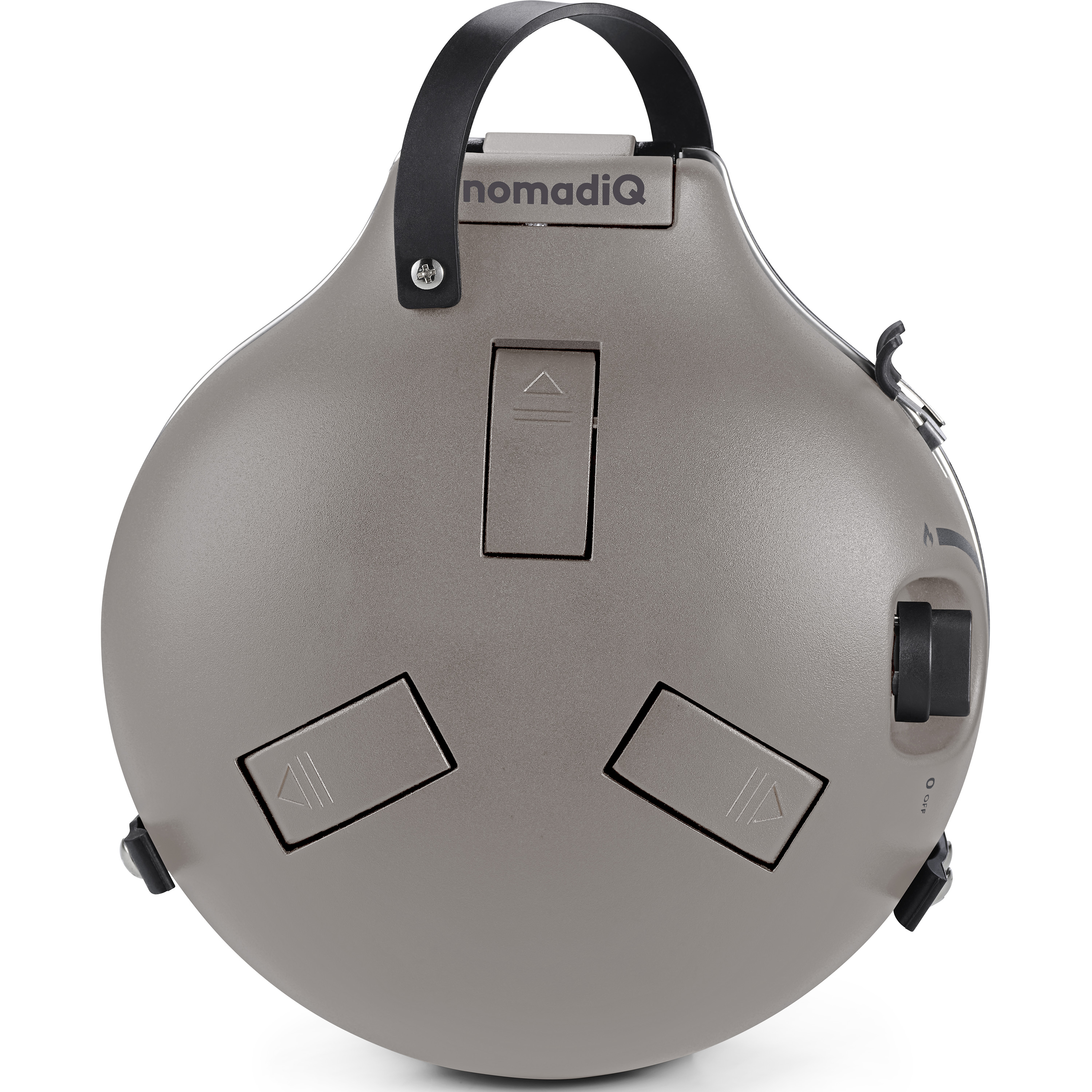 NomadiQ Draagbaar outdoor 2-pits kooktoestel grey 