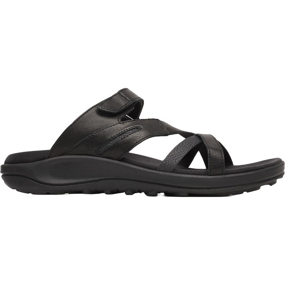 Merrell District 4 Leather Weave sandalen dames black 
